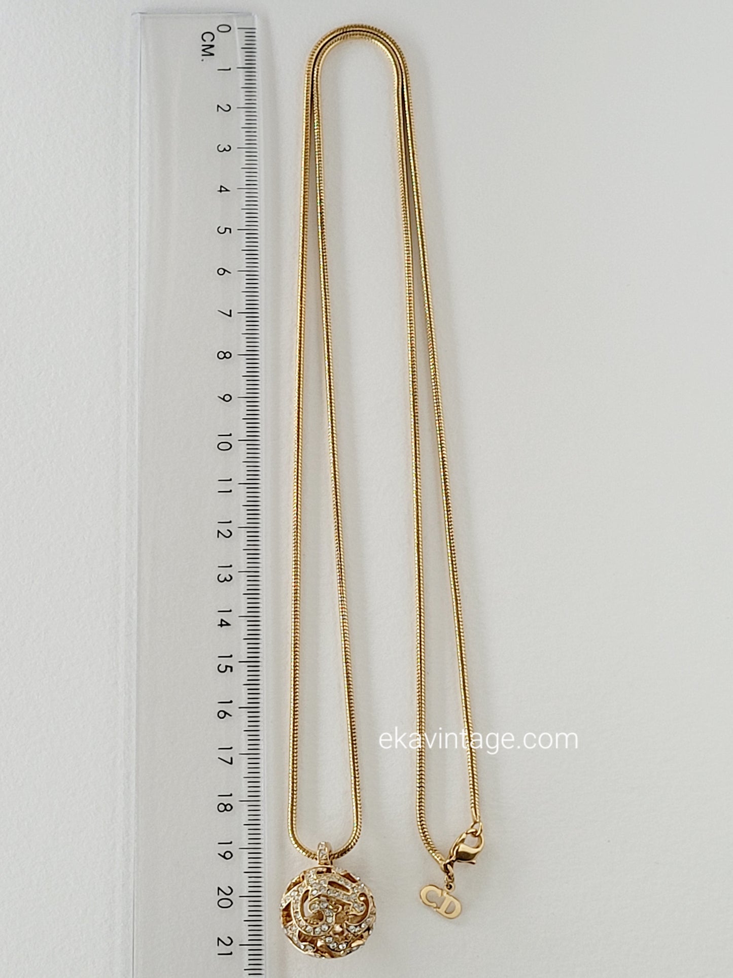 Christian Dior - Sautoir vintage - Boule