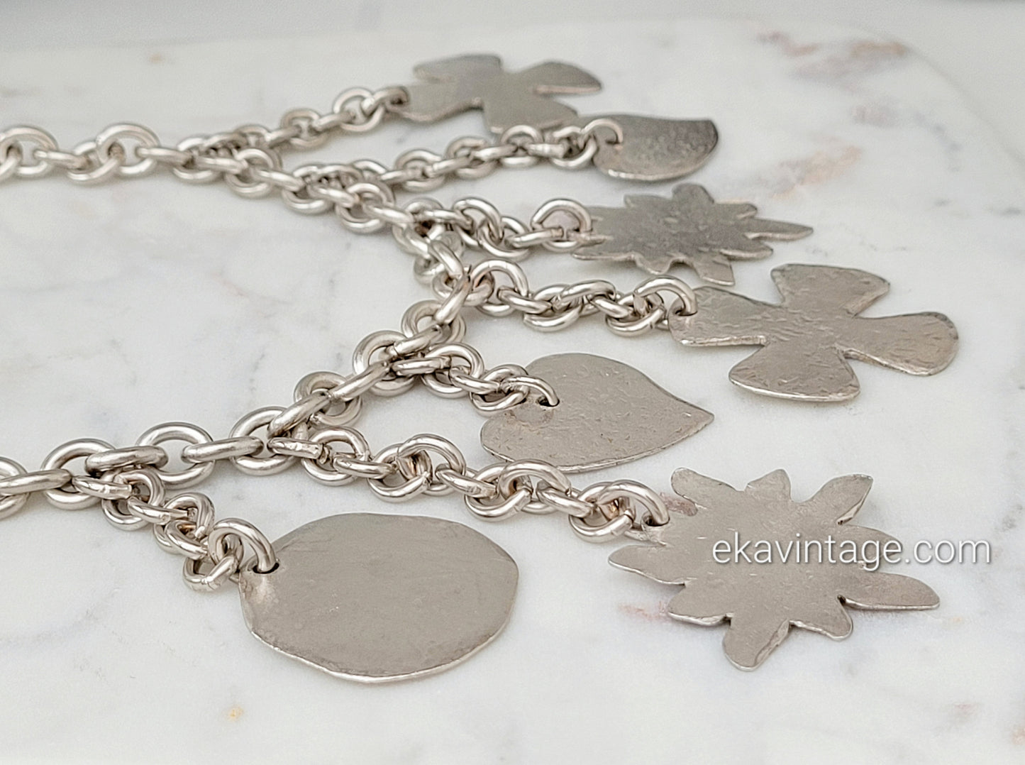 Agatha Paris - Collier vintage sept breloques