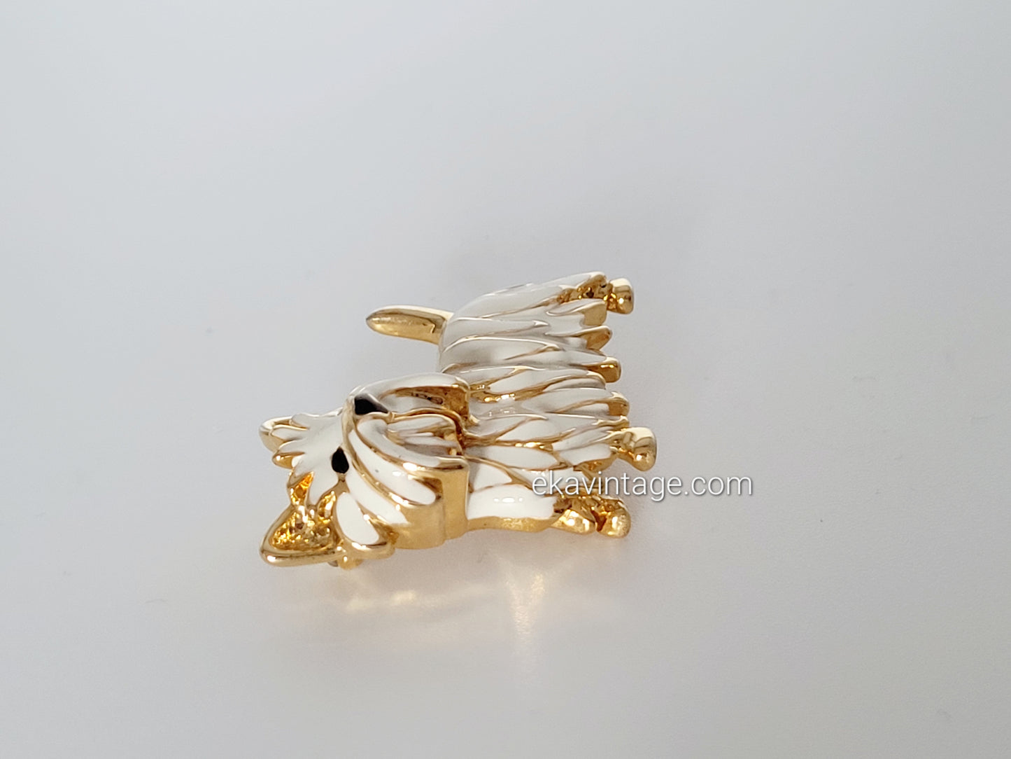 Broche vintage Chien