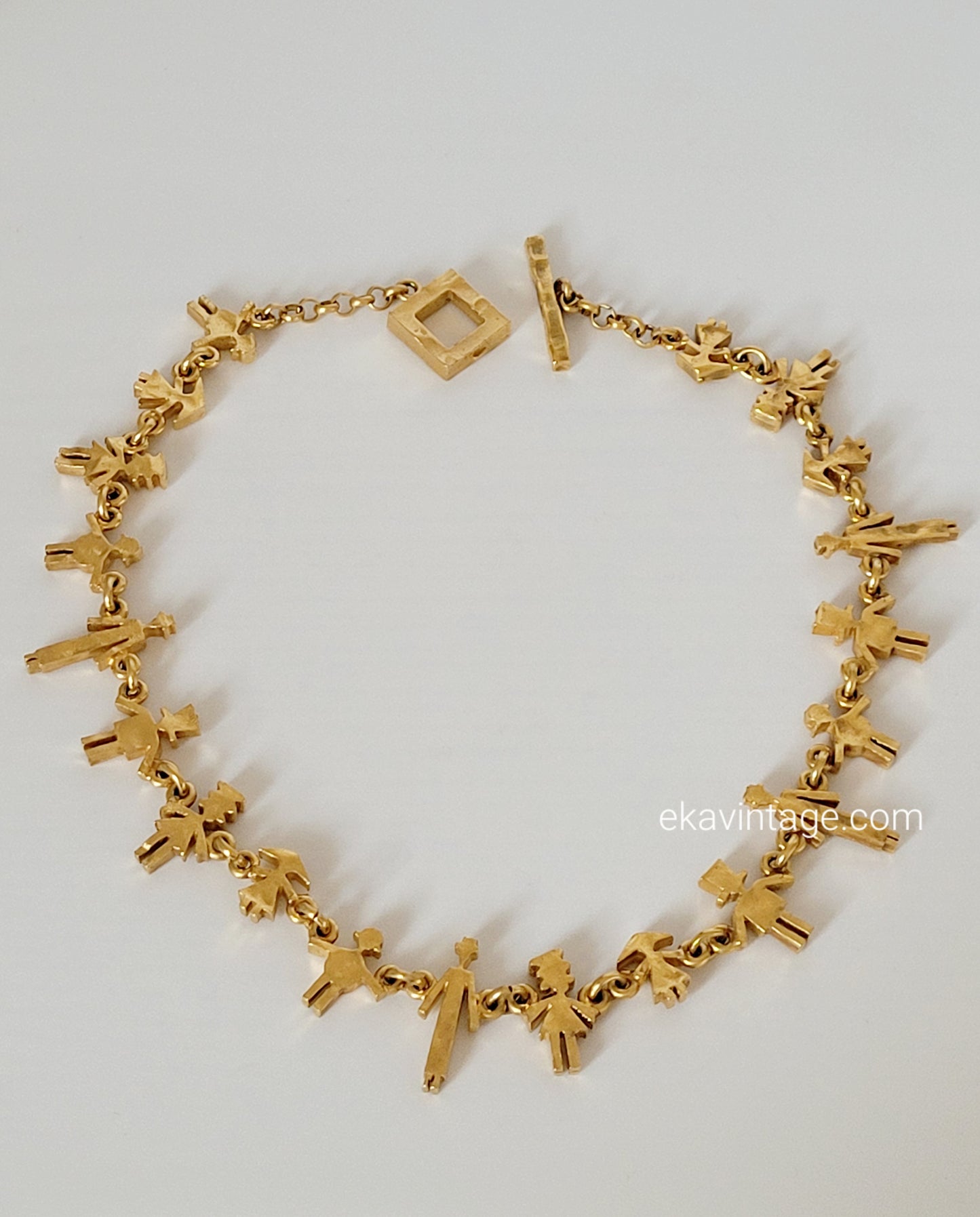 Biche de Bere  - Collier vintage doré