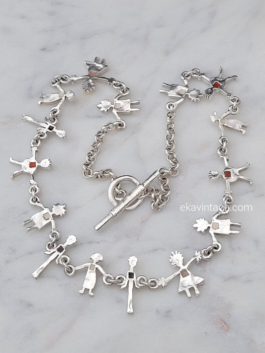 Biche de Bere  - Collier vintage