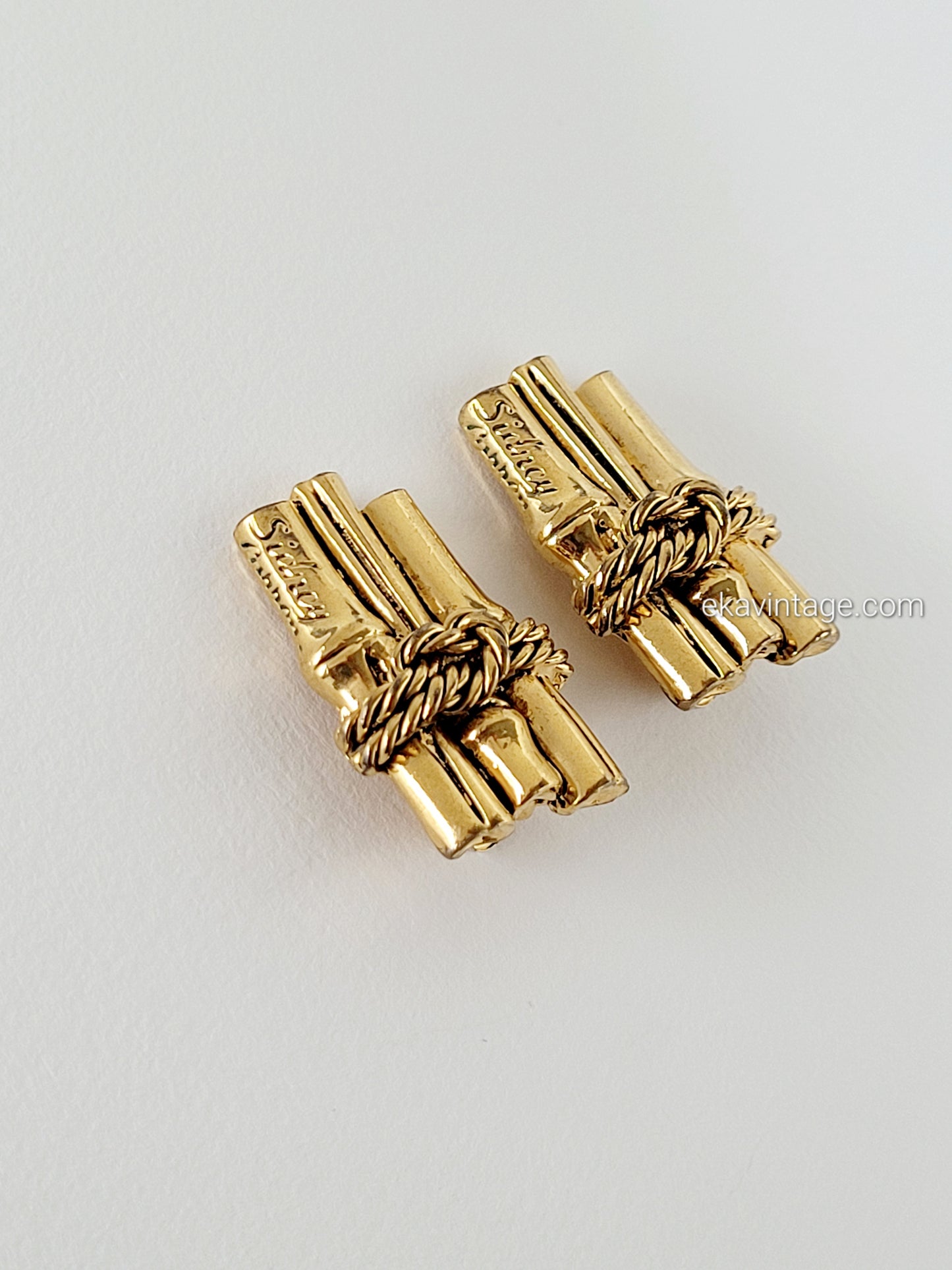 Sydney Carron-Boucles d'oreilles vintage