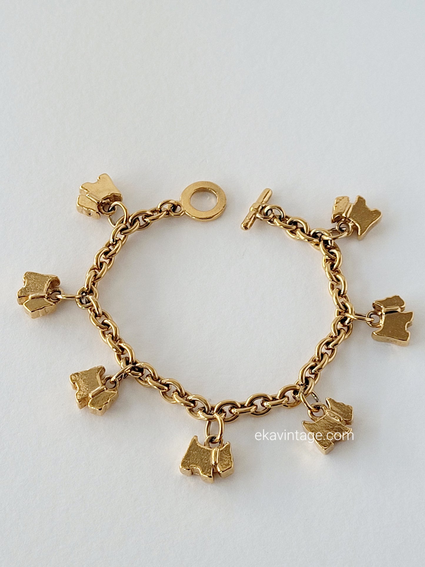 Bracelet vintage Agatha Paris Scottie