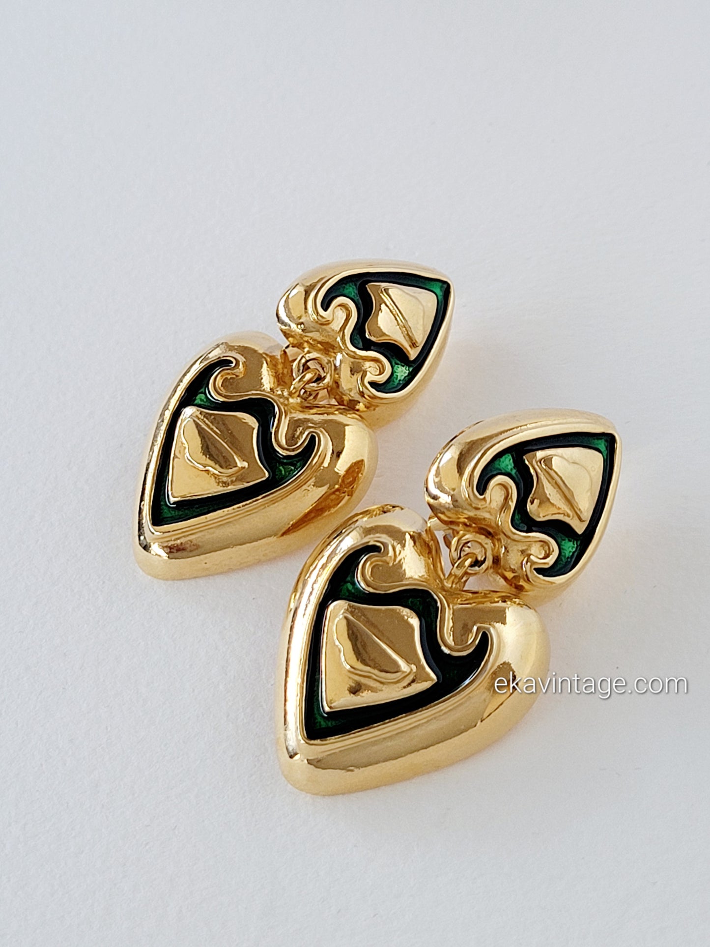 Escada - Boucles d'oreilles vintage