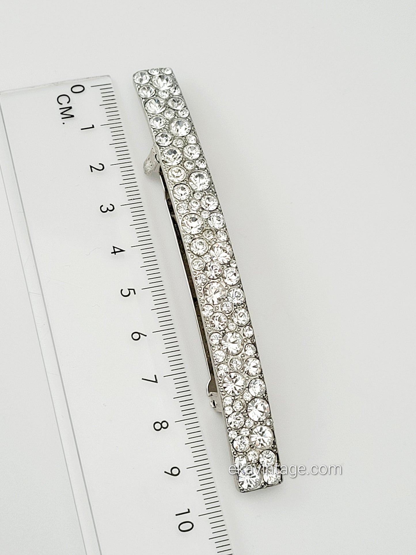 Sonia Rykiel - Barrette cristaux blancs