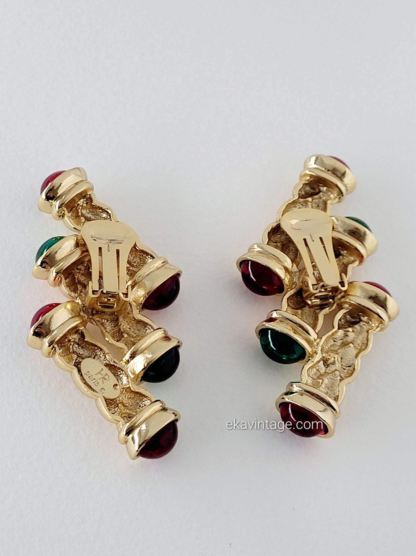 Helena Rubinstein - Boucles d'oreilles vintage