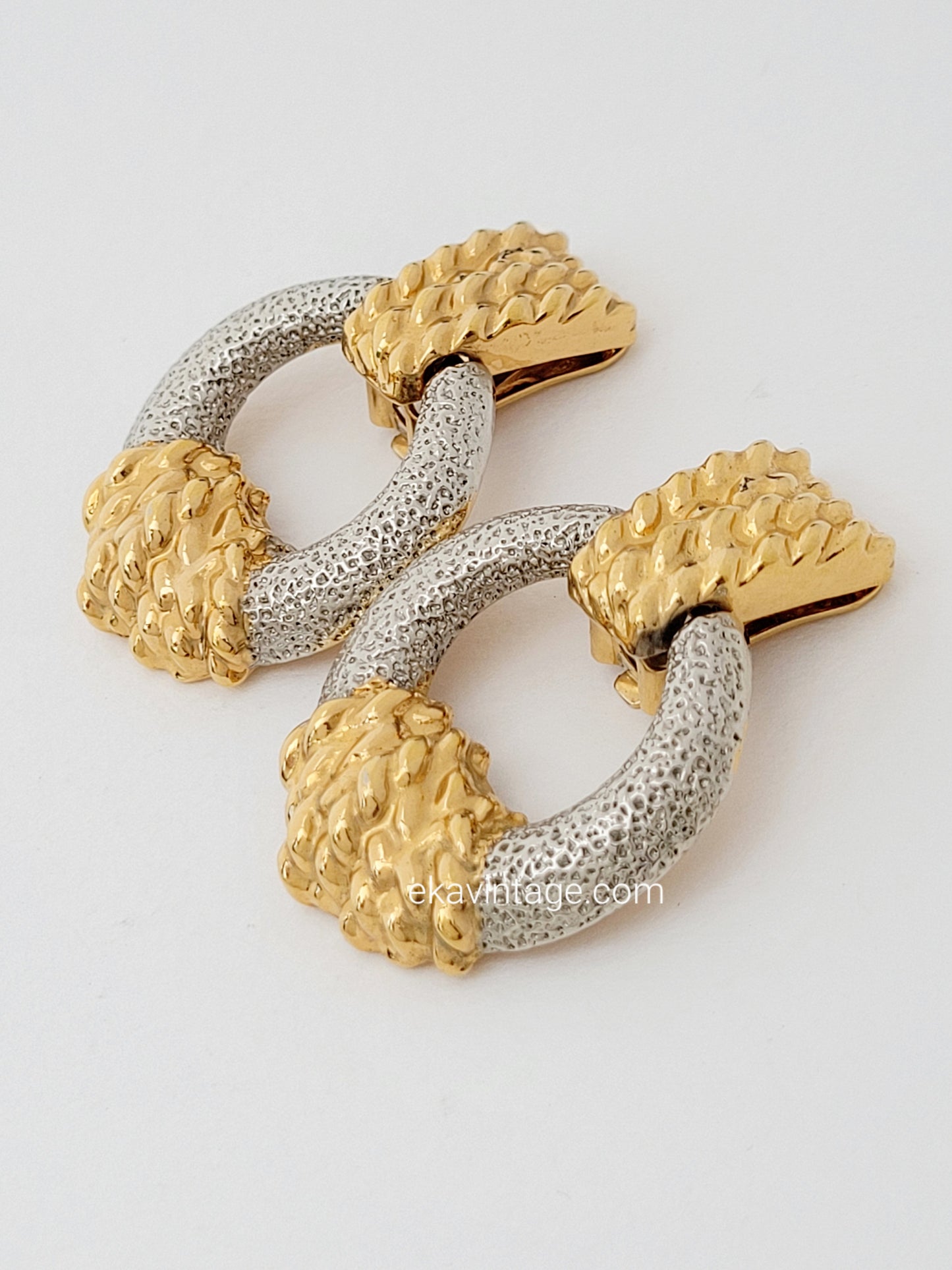 Paco Rabanne - Boucles d'oreilles pendantes