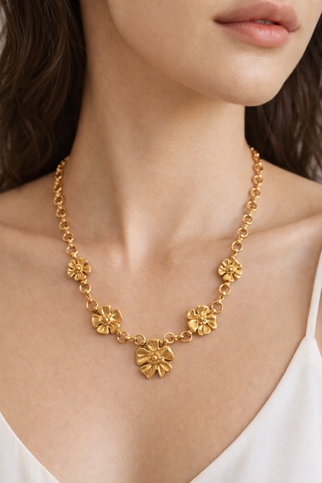 Kenzo - Vintage Flowers Necklace