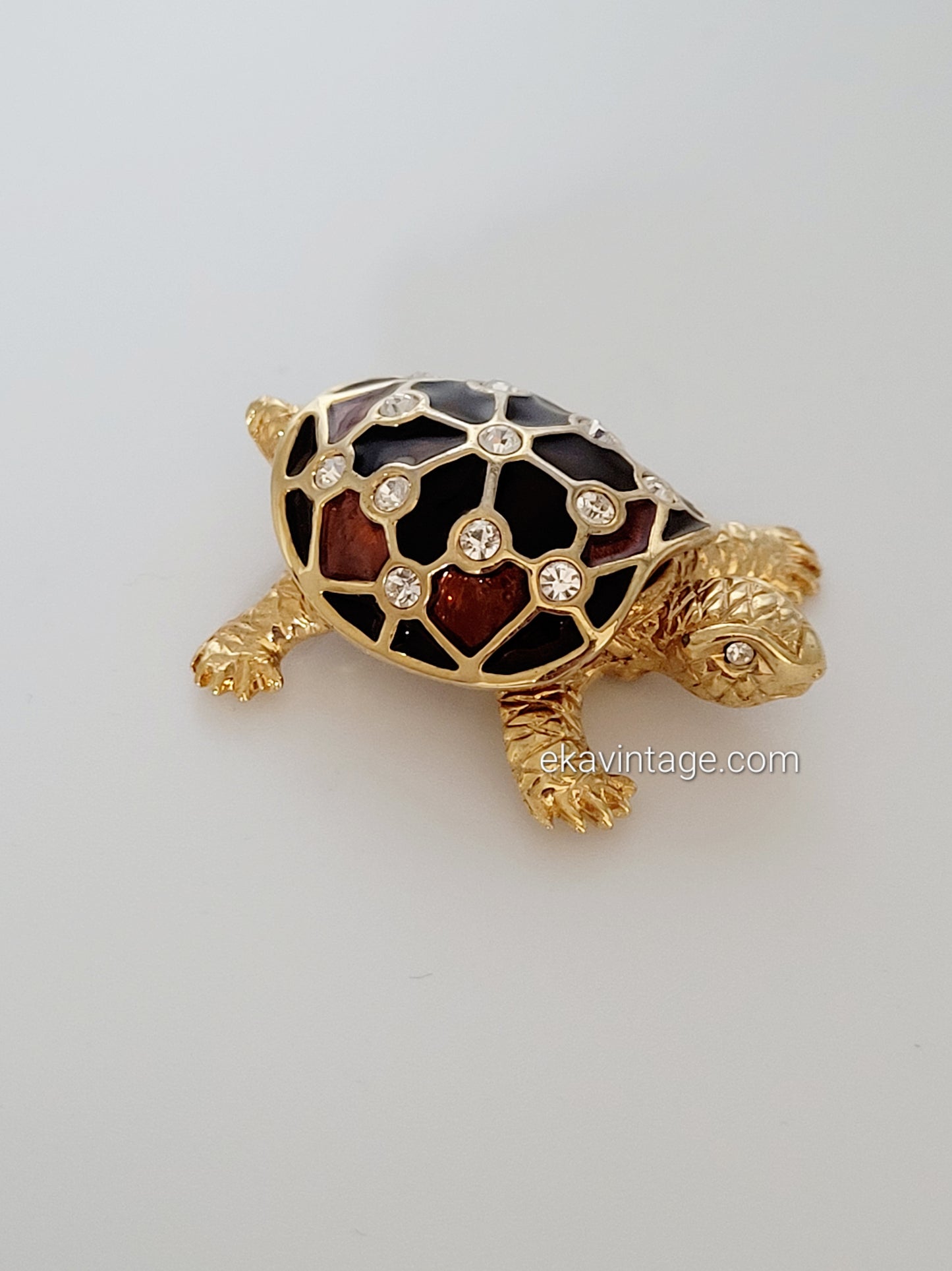 Broche vintage - Tortue