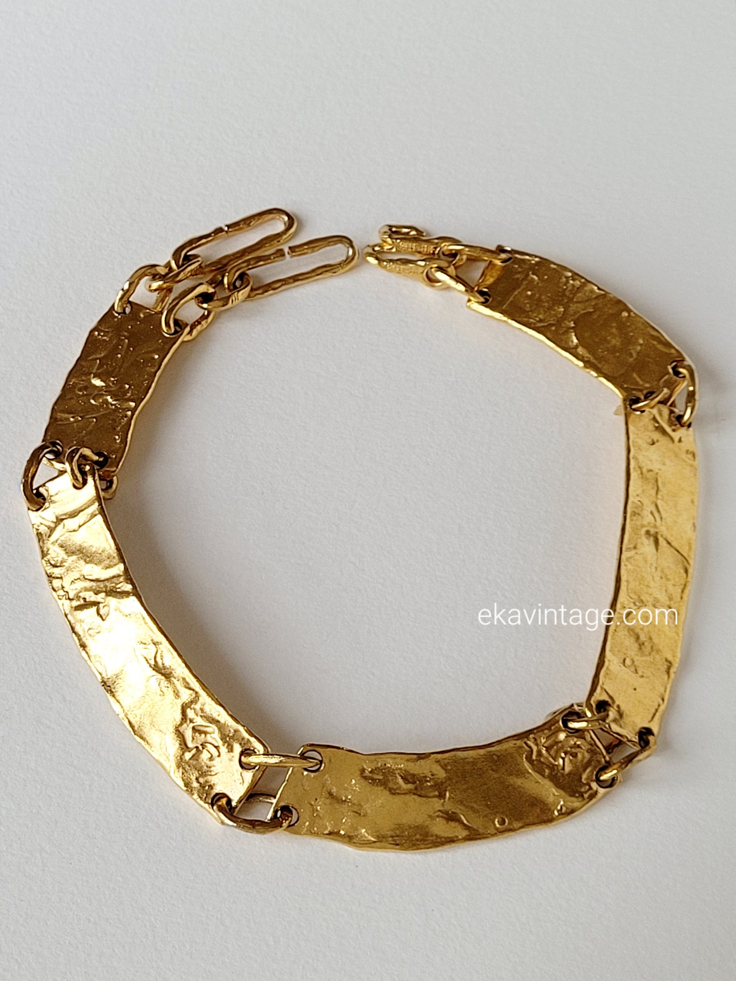 Biche de Bere - Collier vintage doré