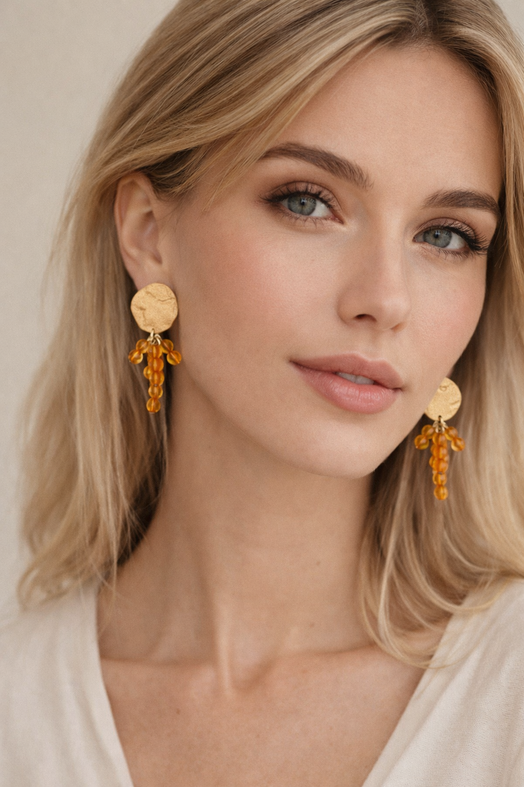 Biche de Bere - Boucles d'oreilles vintage pendantes