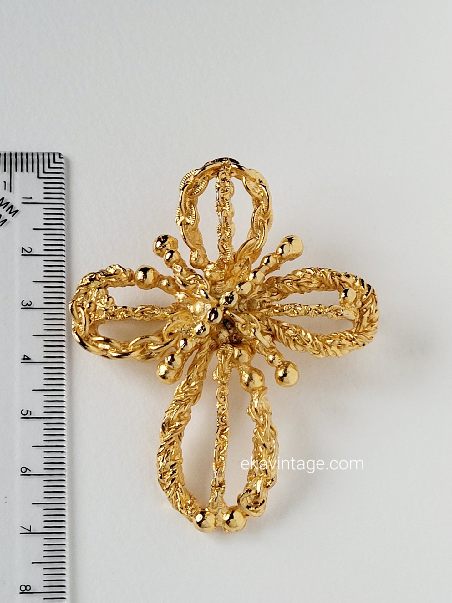 Christian Lacroix - Broche vintage Croix