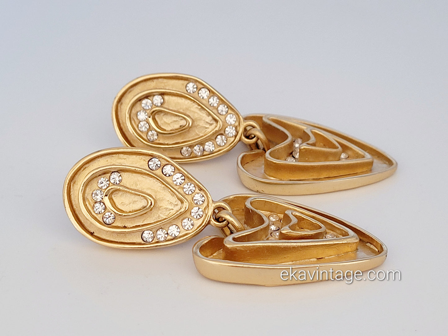 Balenciaga - Boucles d'oreilles pendantes vintage