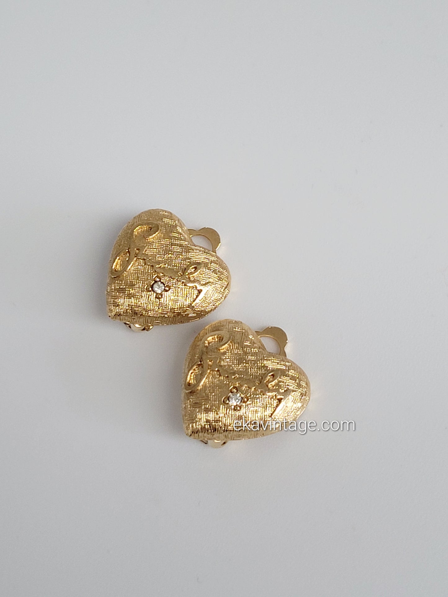 Givenchy - Boucles d'oreilles vintage Cœur