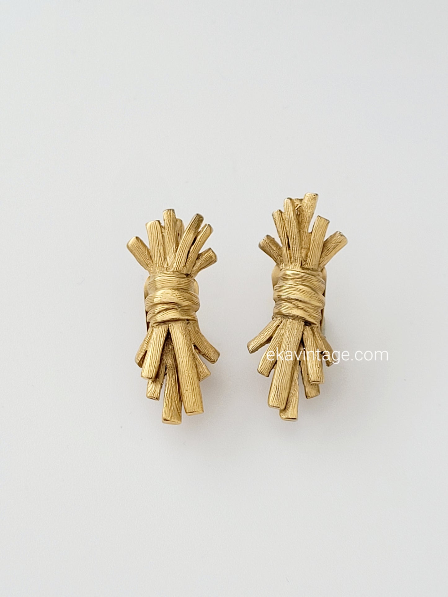 Hanae Mori - Boucles d'oreilles vintage