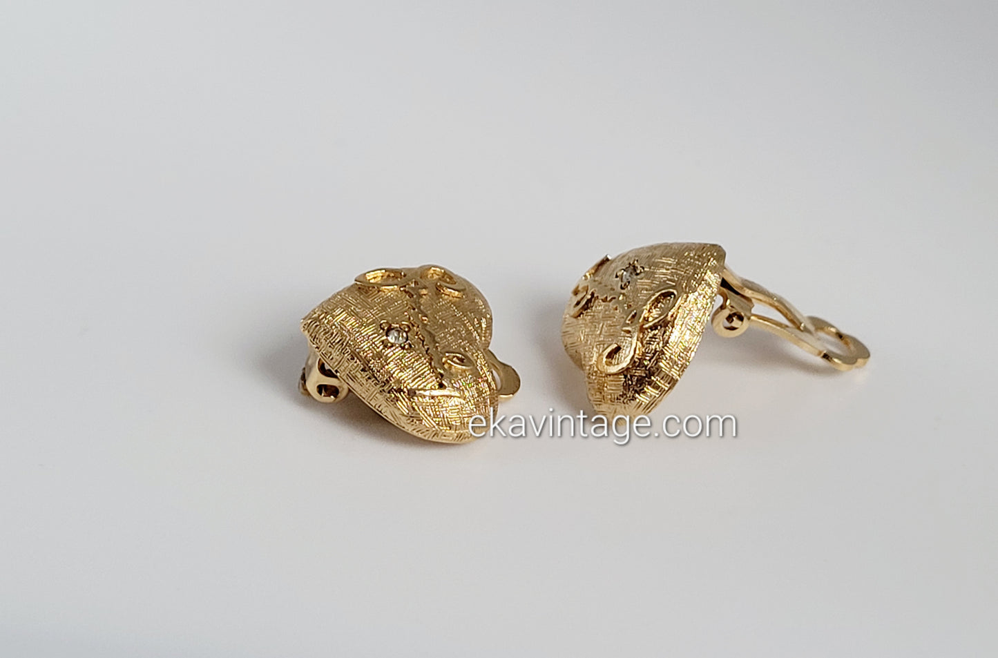 Givenchy - Boucles d'oreilles vintage Cœur