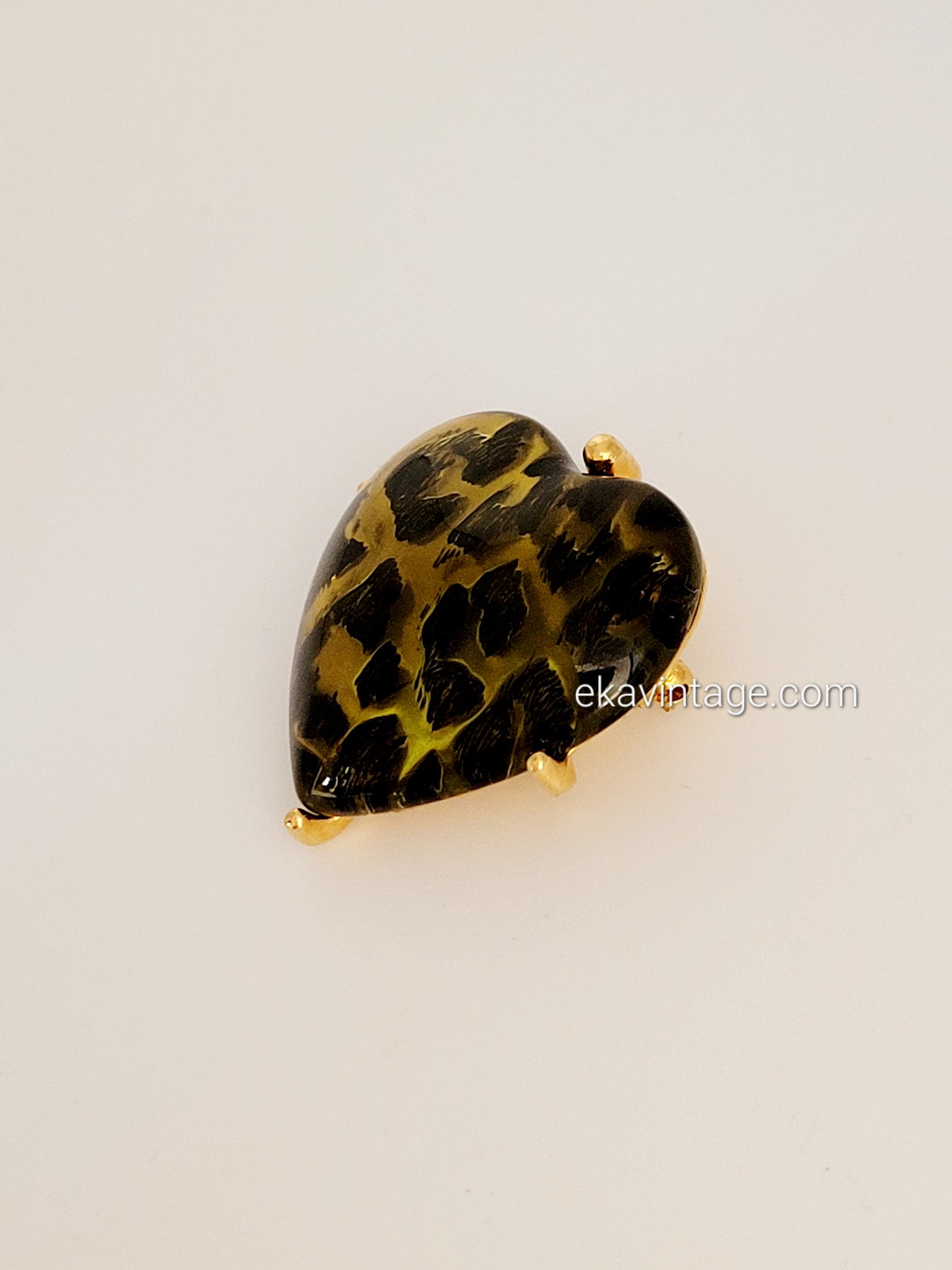 Yves Saint Laurent - Broche vintage Cœur