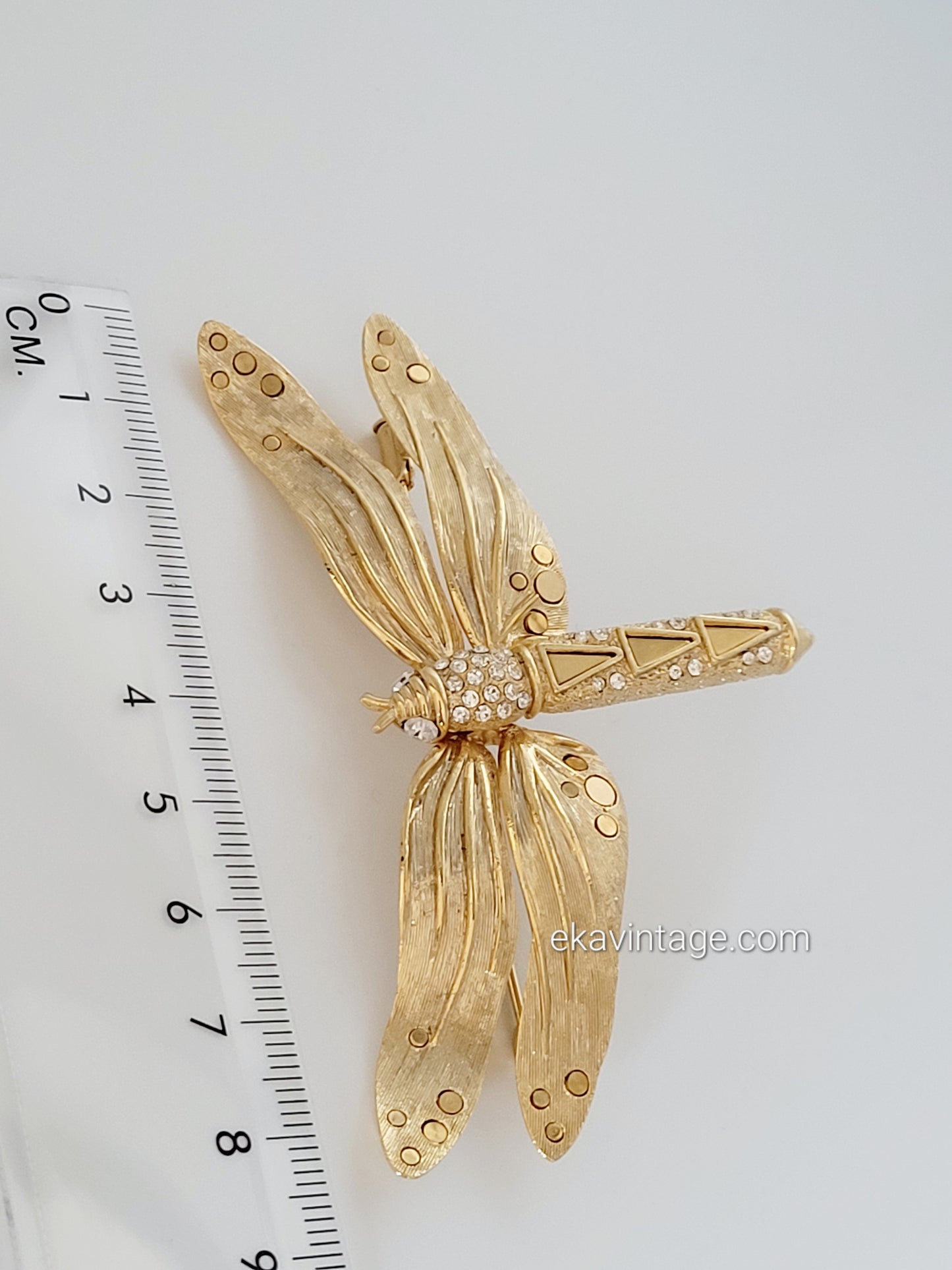 Orena - Broche vintage Libellule