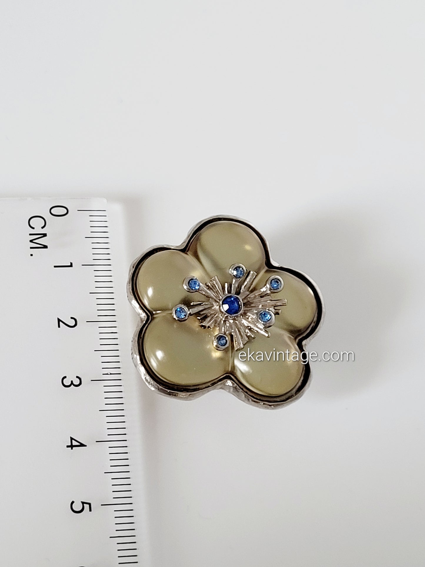 Boucles d'oreilles vintage Kenzo Paris Fleurs