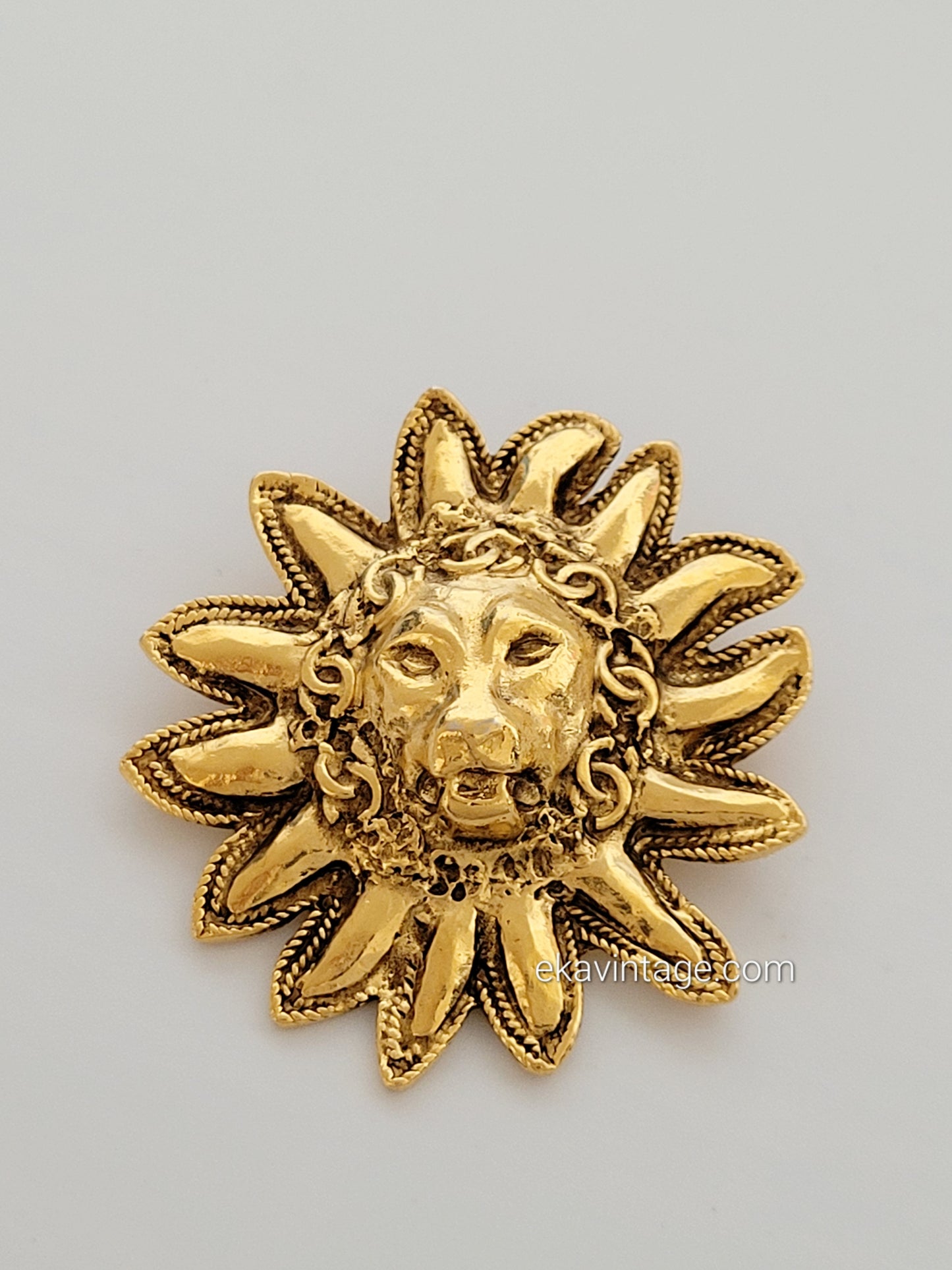 Chanel - Broche vintage Lion