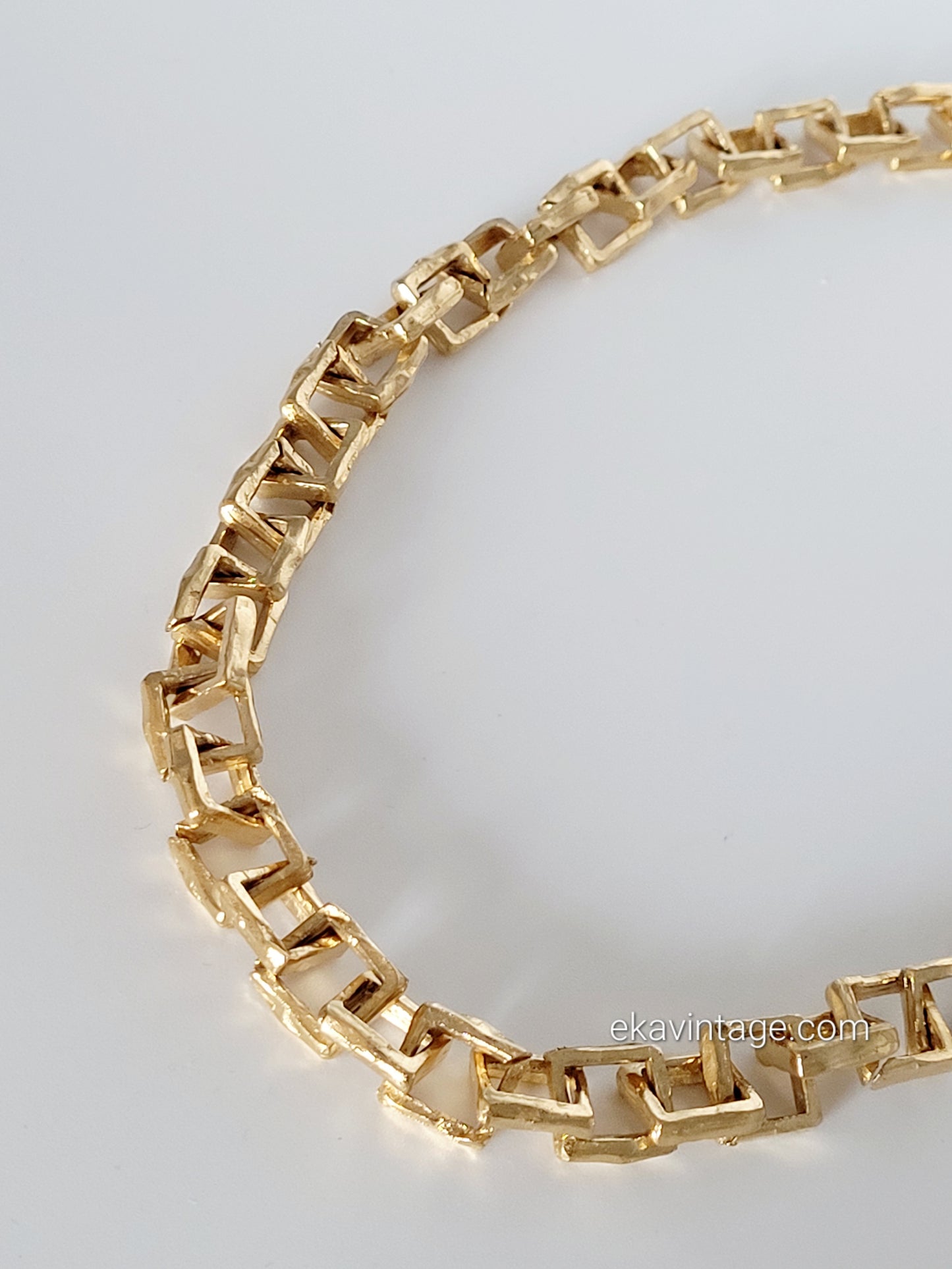 Biche de Bere - Collier vintage doré