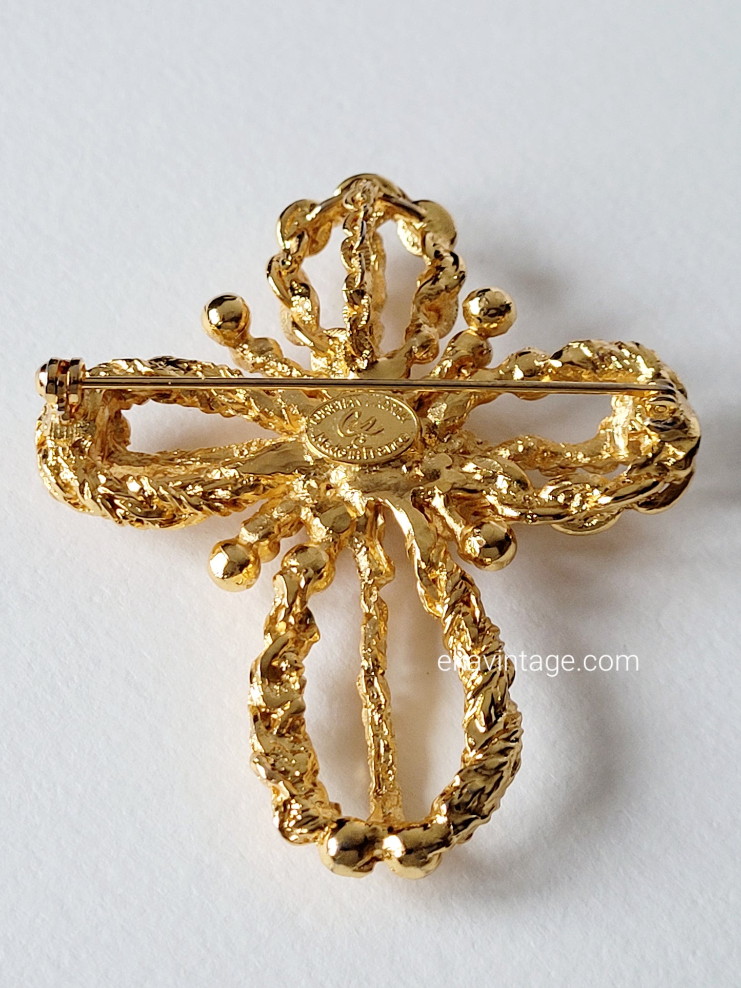Christian Lacroix - Broche vintage Croix