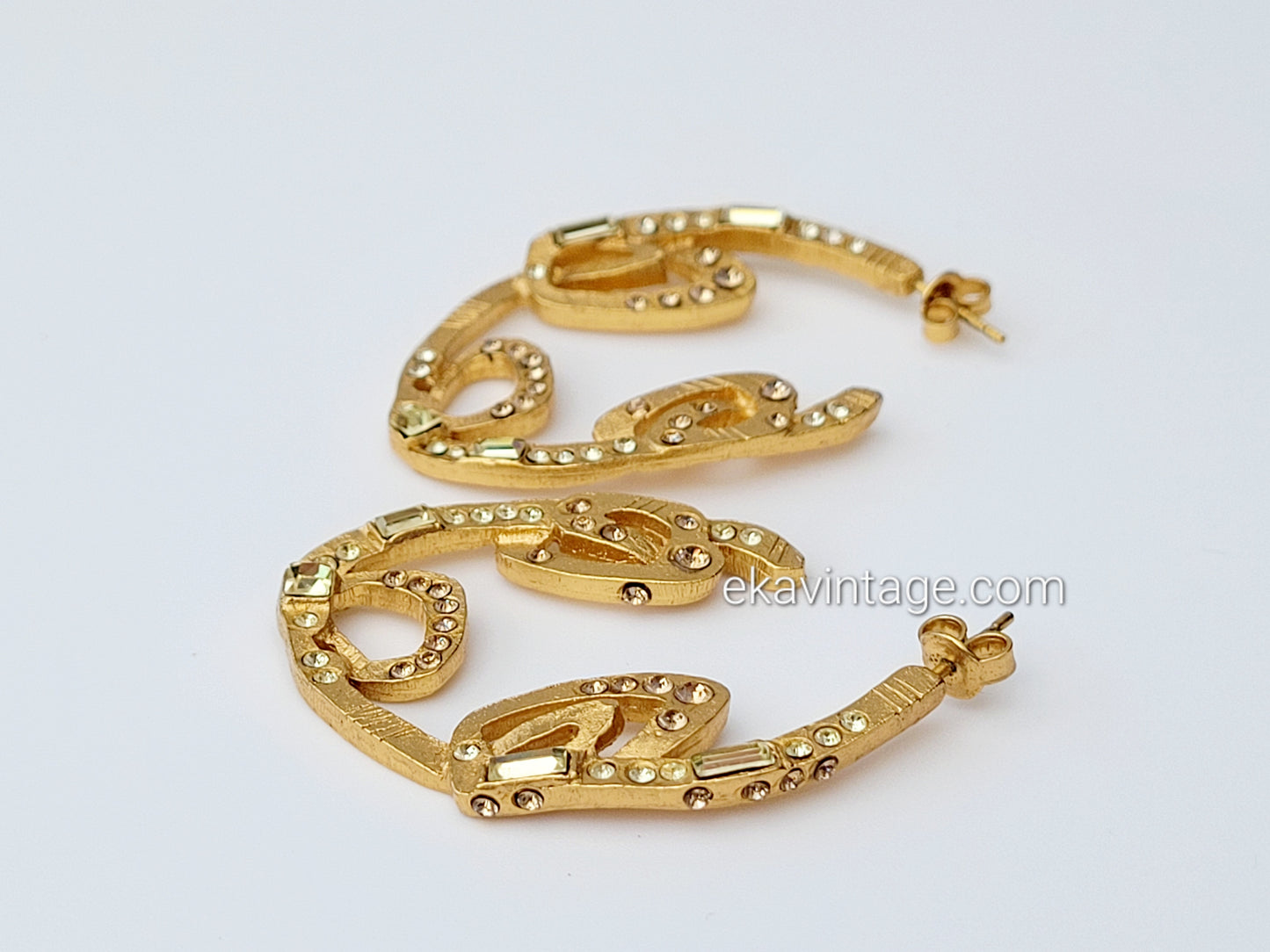 Christian Lacroix - Boucles d'oreilles vintage CL
