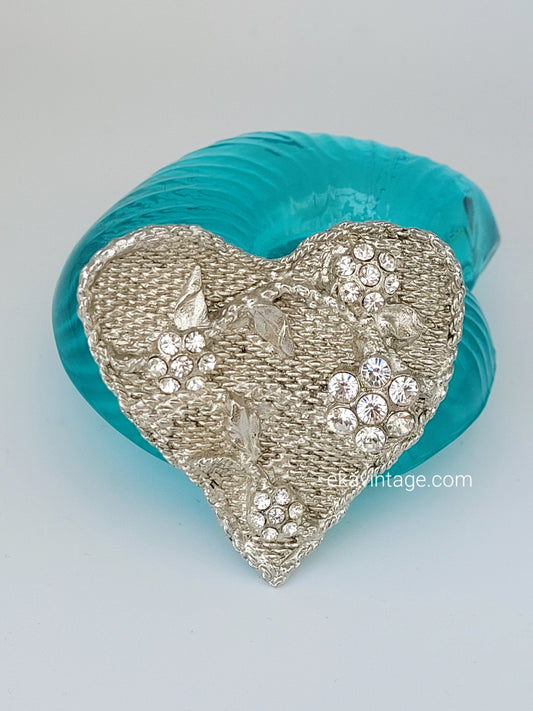 Christian Lacroix - Broche vintage Cœur