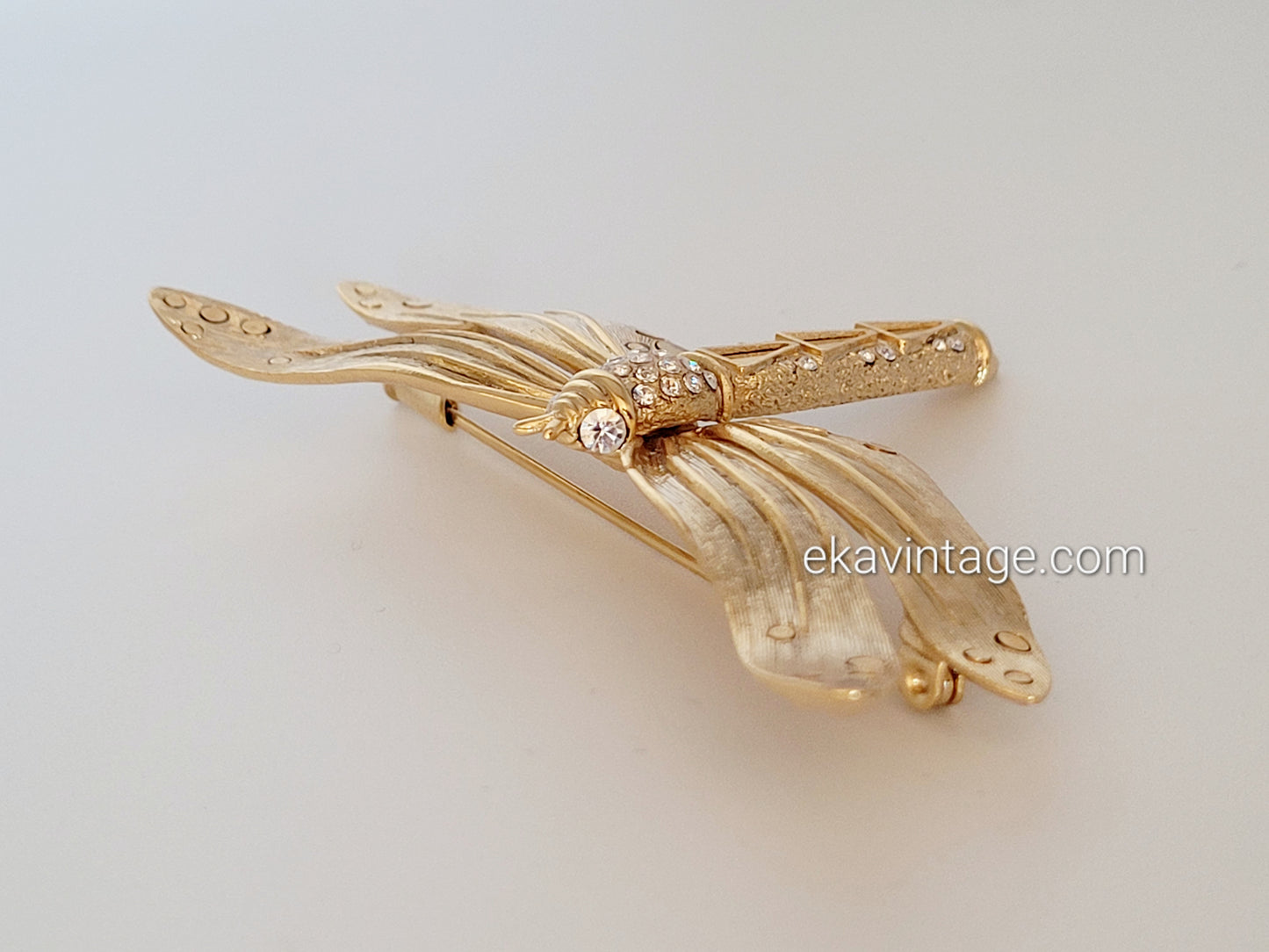 Orena - Broche vintage Libellule