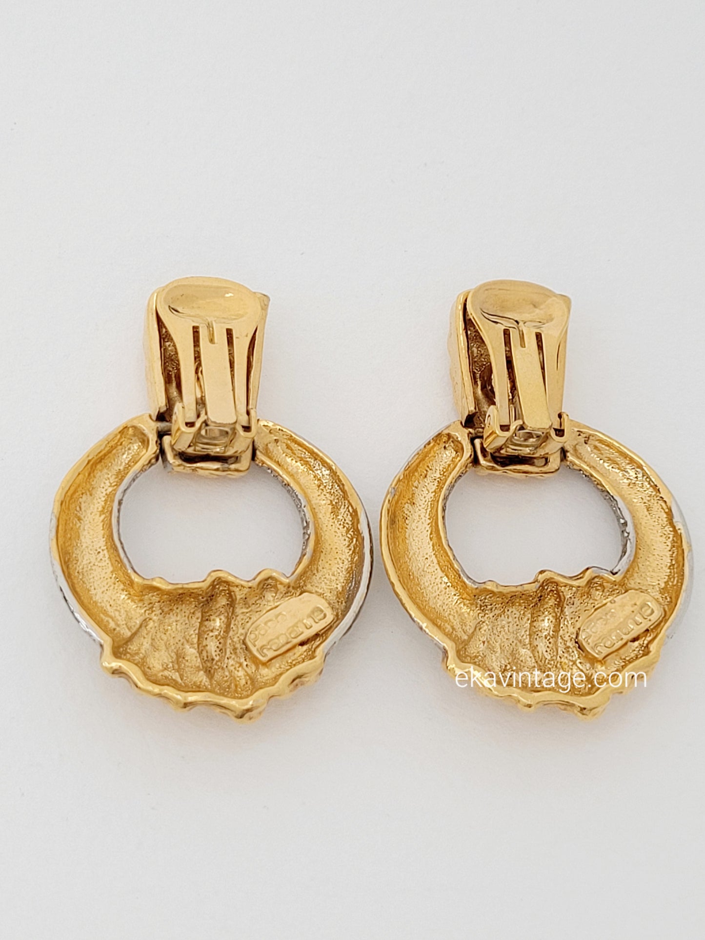 Paco Rabanne - Boucles d'oreilles pendantes
