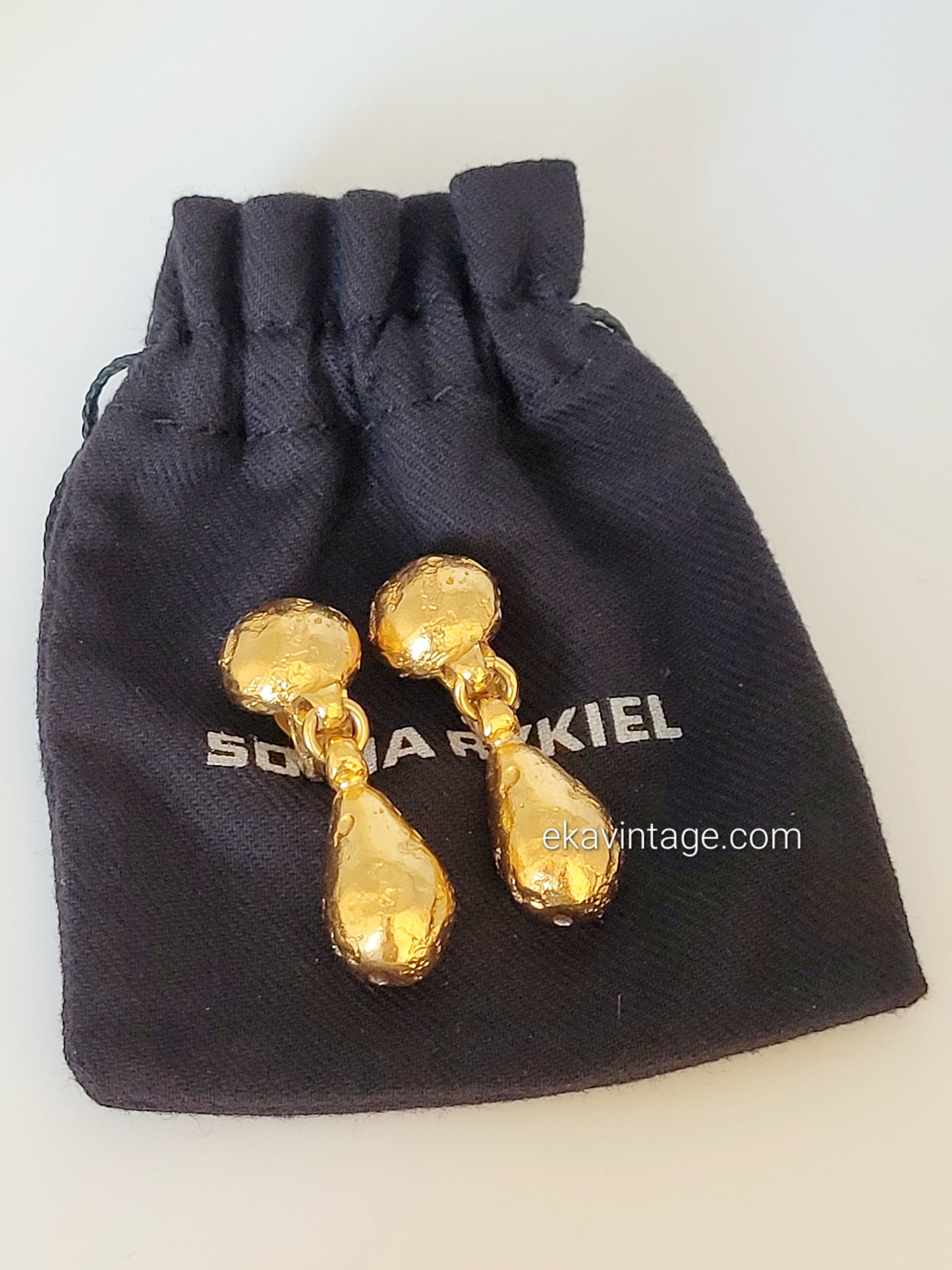 Sonia Rykiel - Boucles d'oreilles vintage