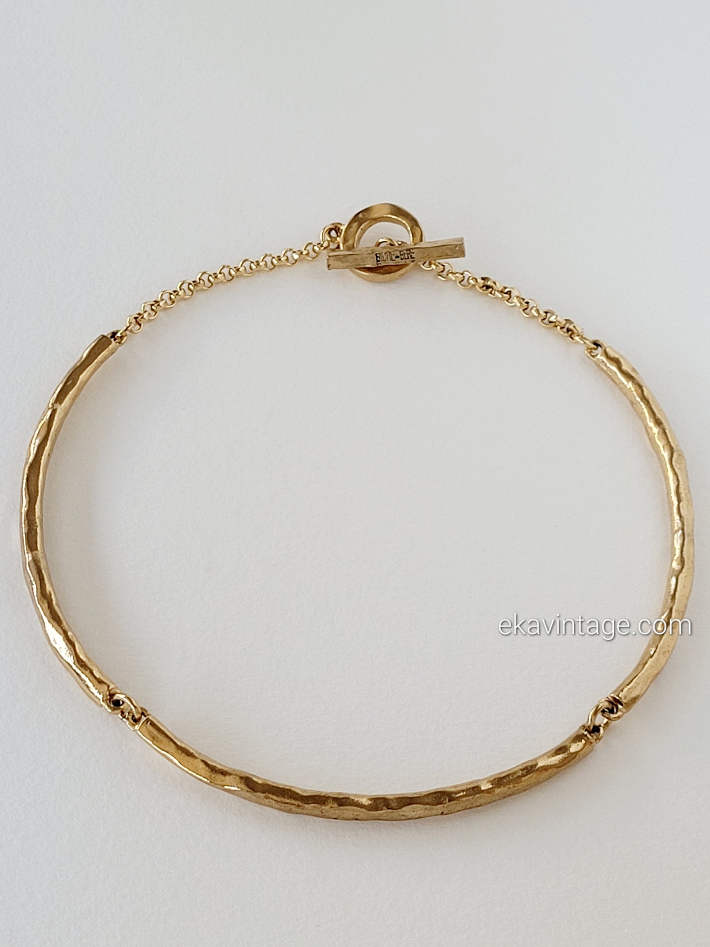 Biche de Bere - Collier vintage doré