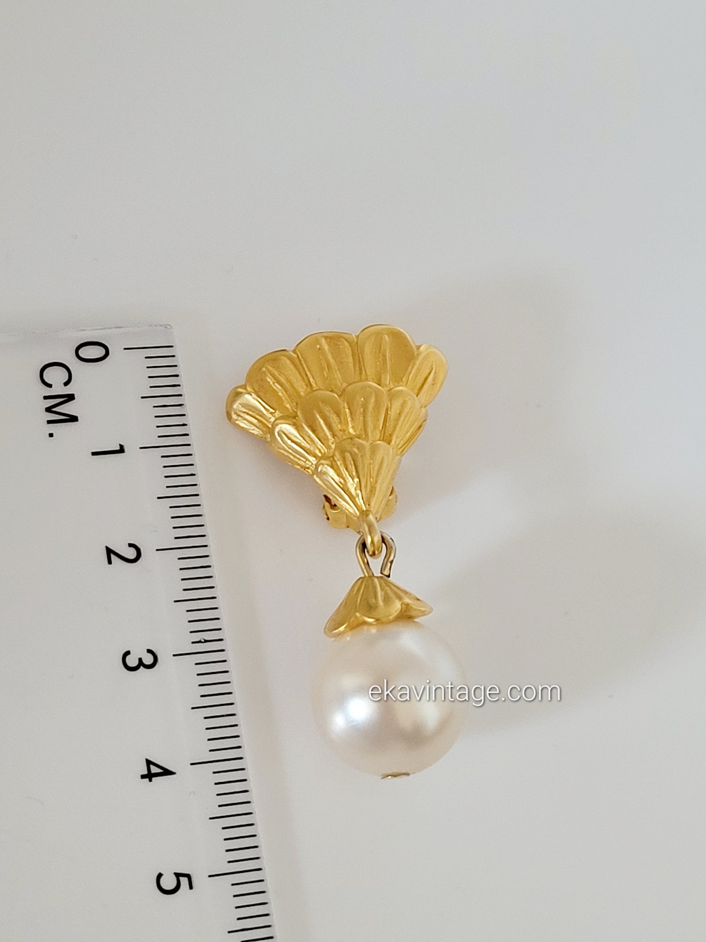 Karl Lagerfeld - Boucles d'oreilles vintage