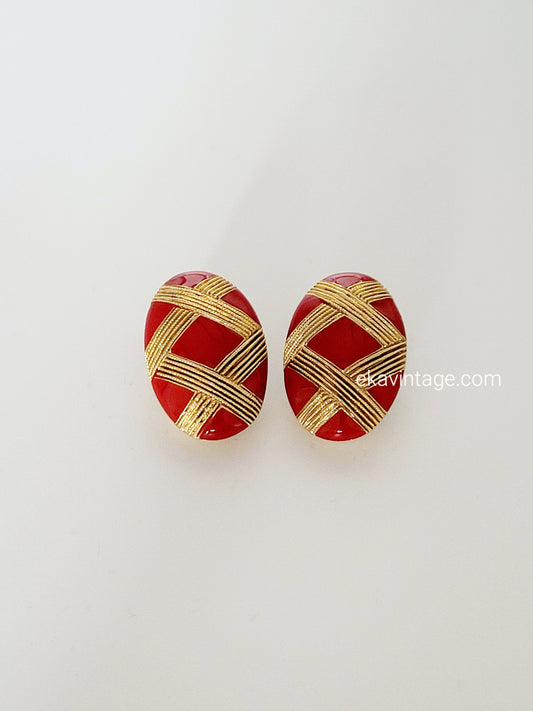 Orena Paris - Boucles d'oreilles vintage