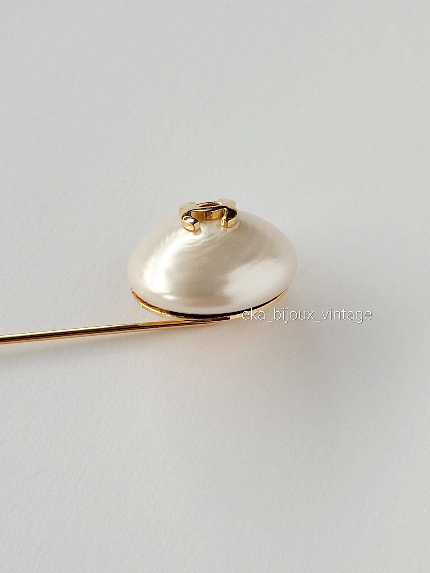 Chanel - Broche / épingle vintage le sigle CC