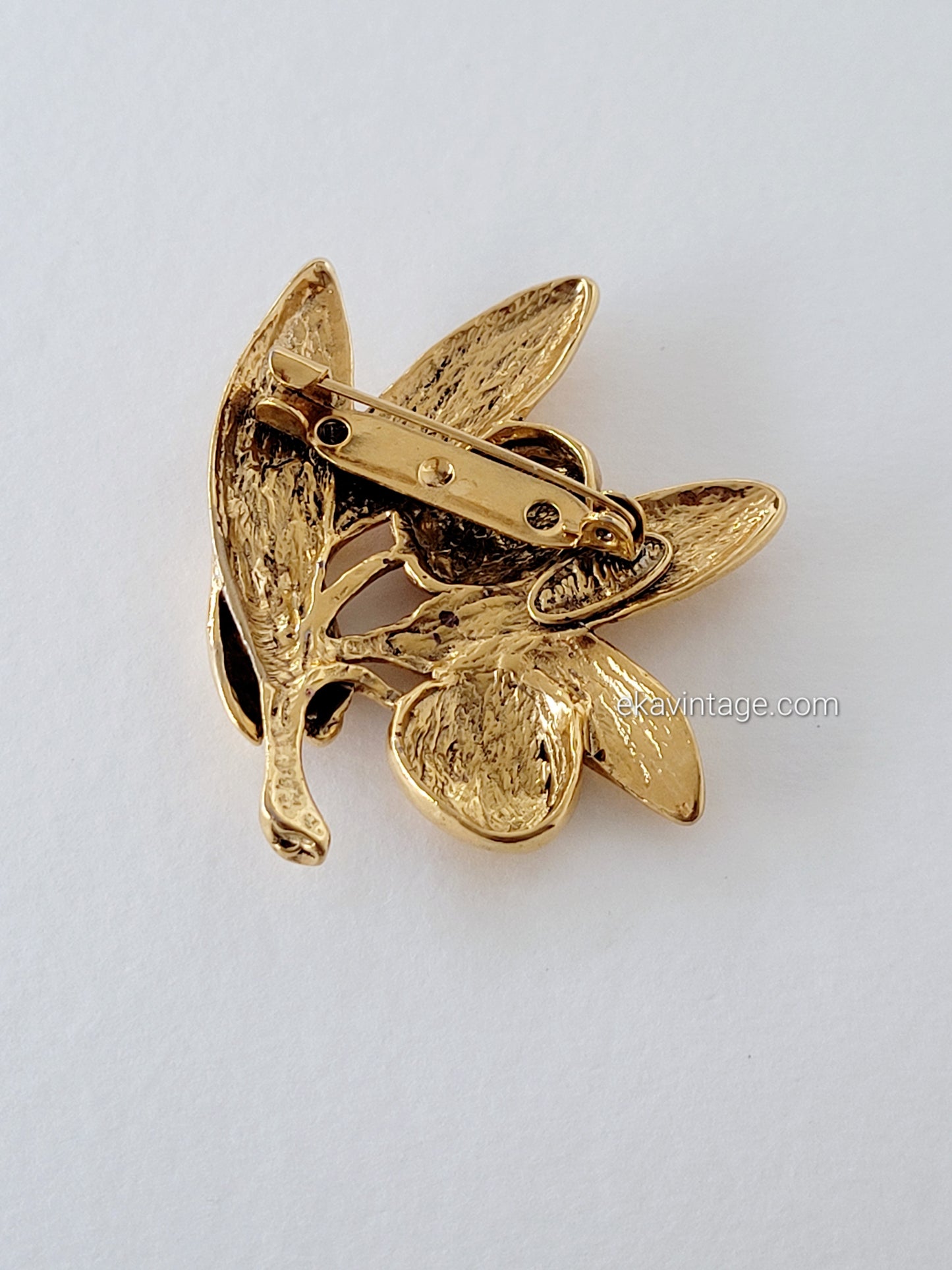 René Gouin - Broche vintage Cigale