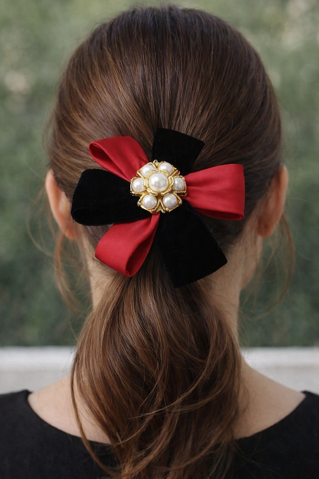 Barrette bijou vintage