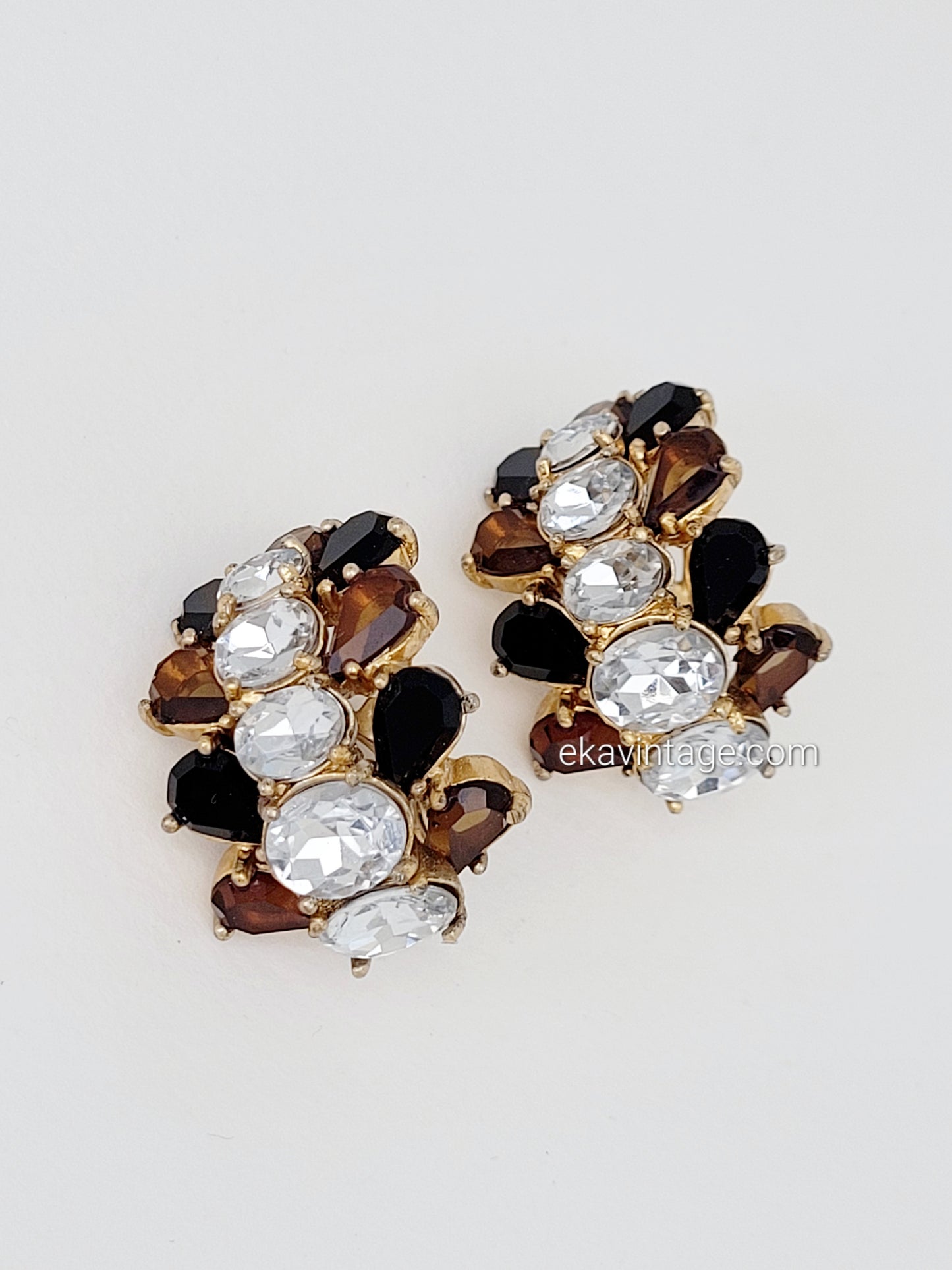 Monet - Boucles d'oreilles vintage