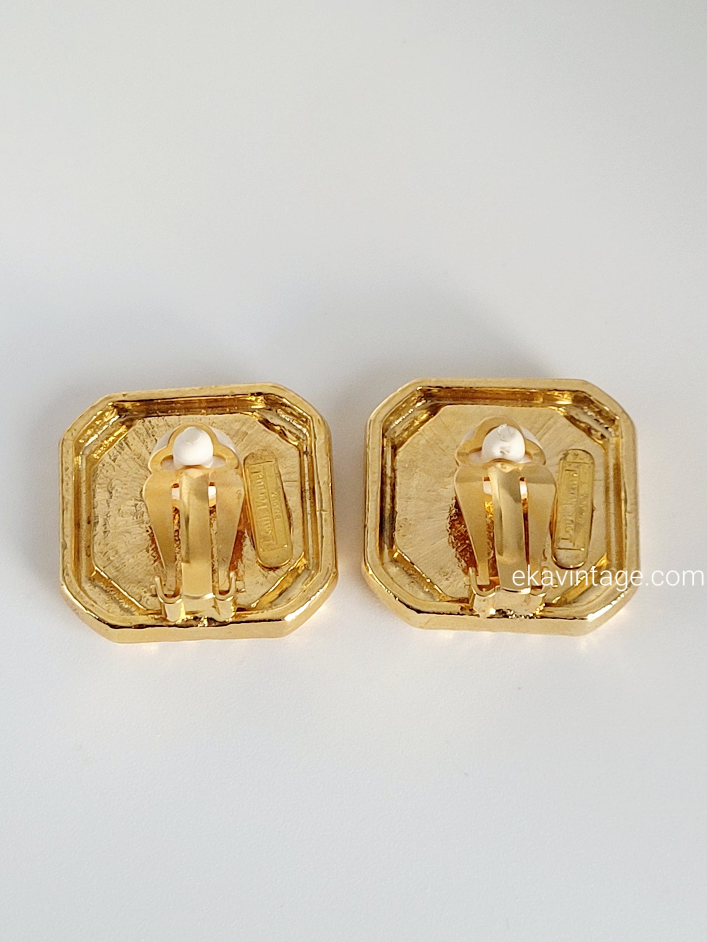 Louis Féraud - Boucles d'oreilles vintage