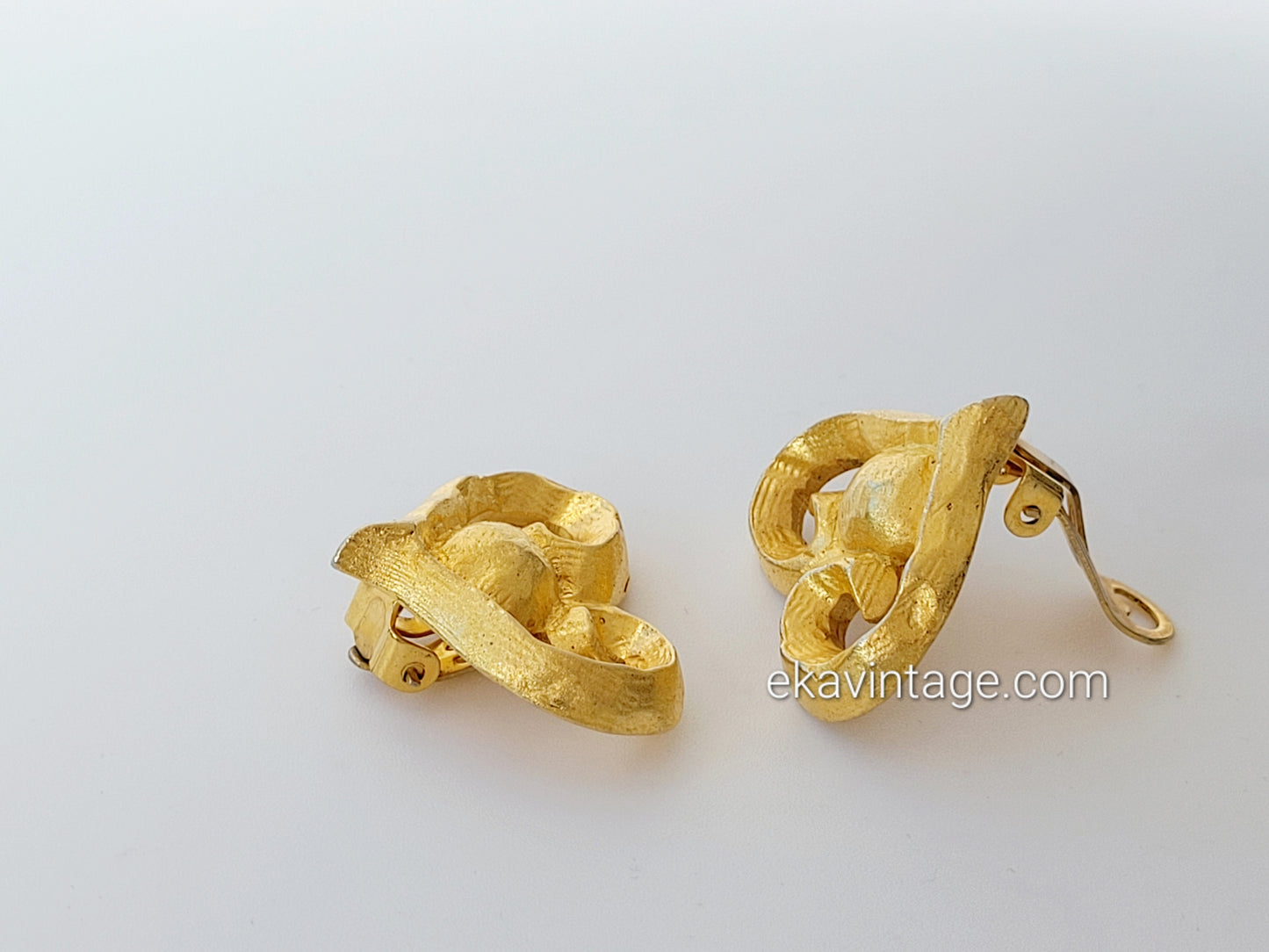 Boucles d'oreilles vintage Cœur