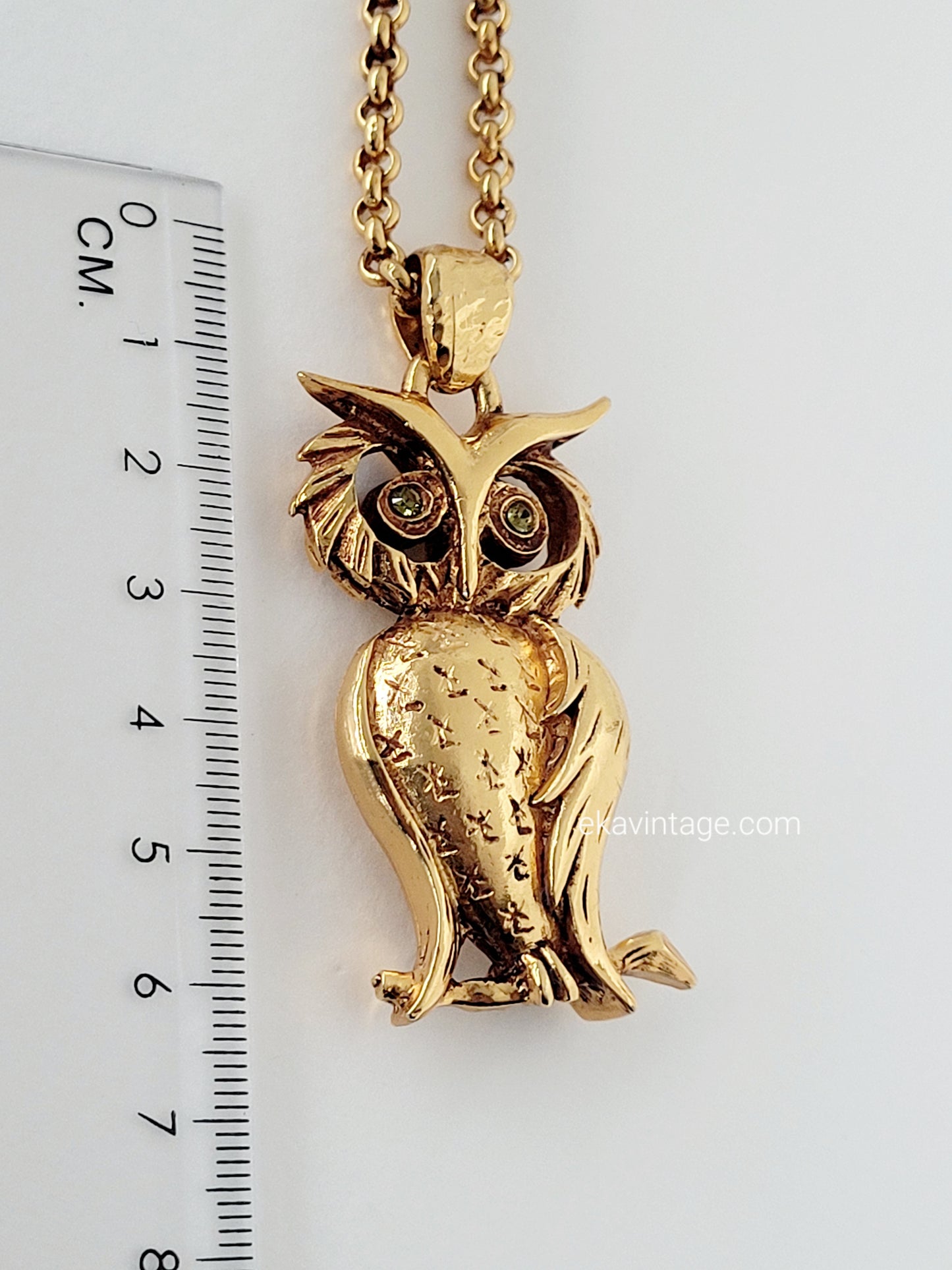 Xavier Loubens Paris - Collier vintage Hibou