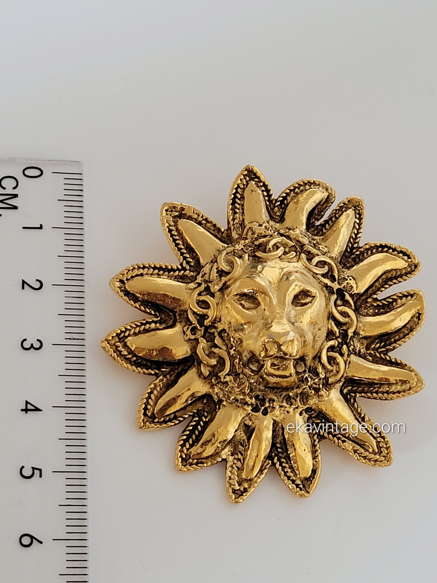 Chanel - Broche vintage Lion