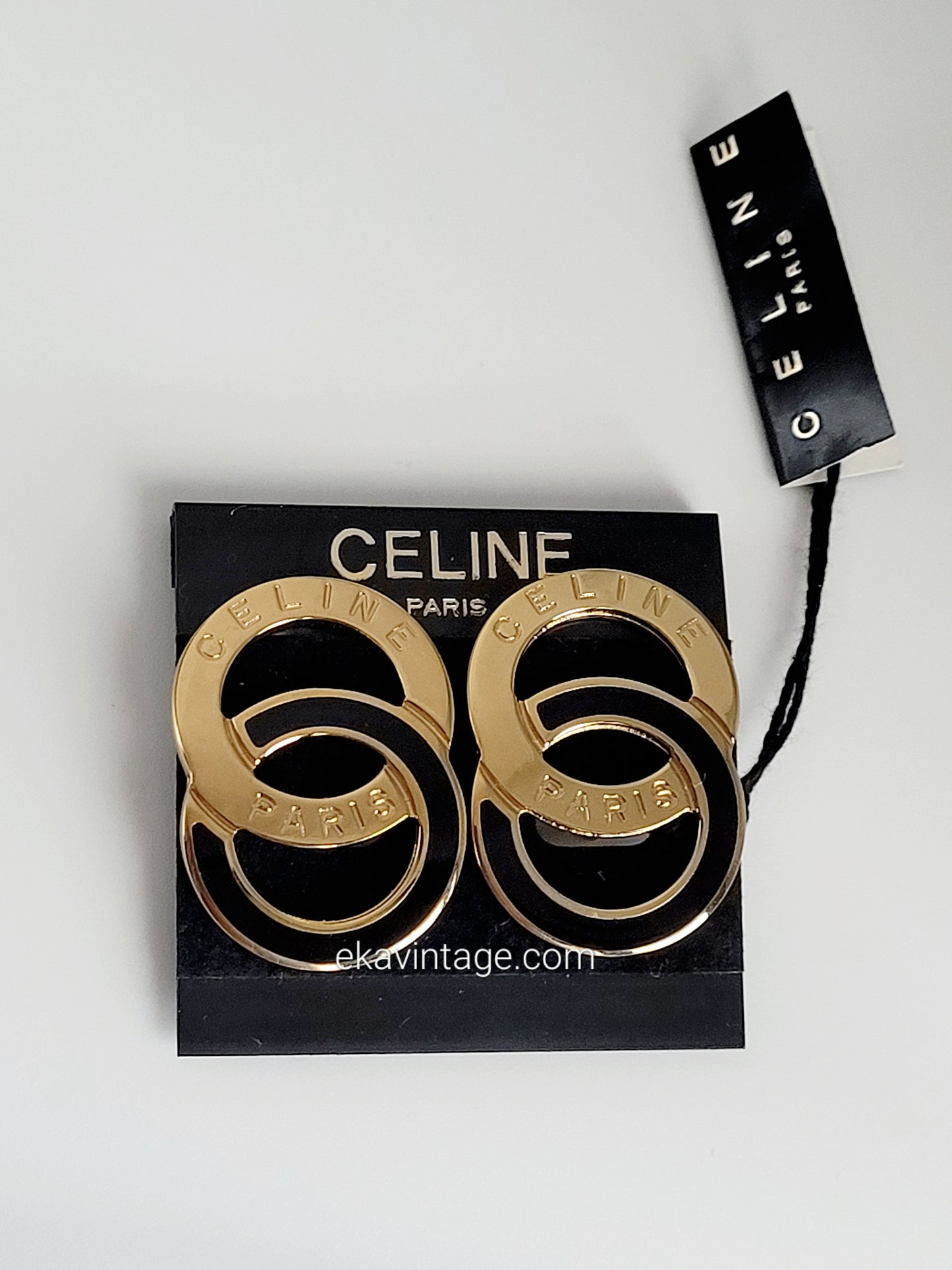 Céline Paris - Boucles d'oreilles vintage