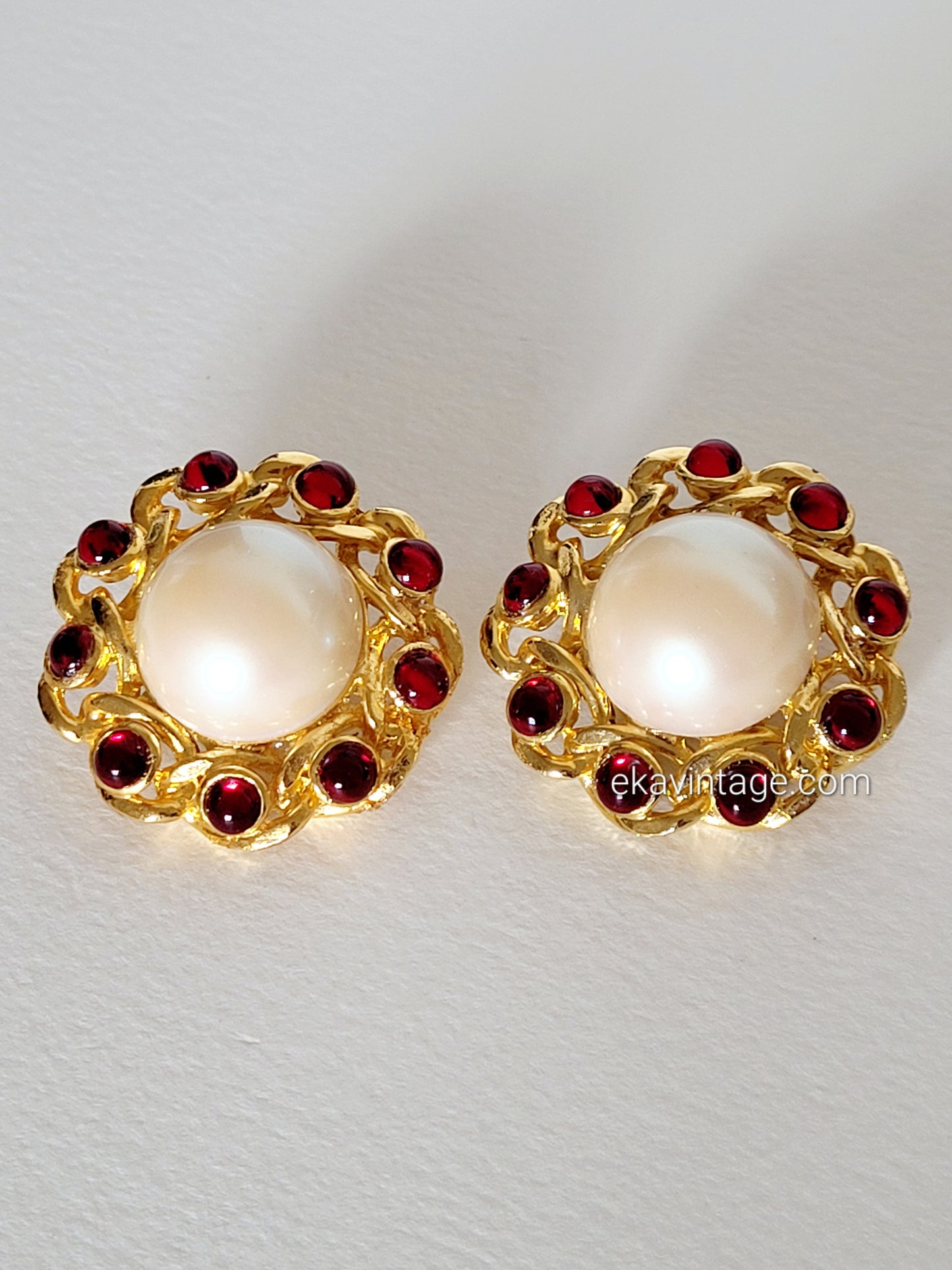 Escada - Boucles d'oreilles vintage
