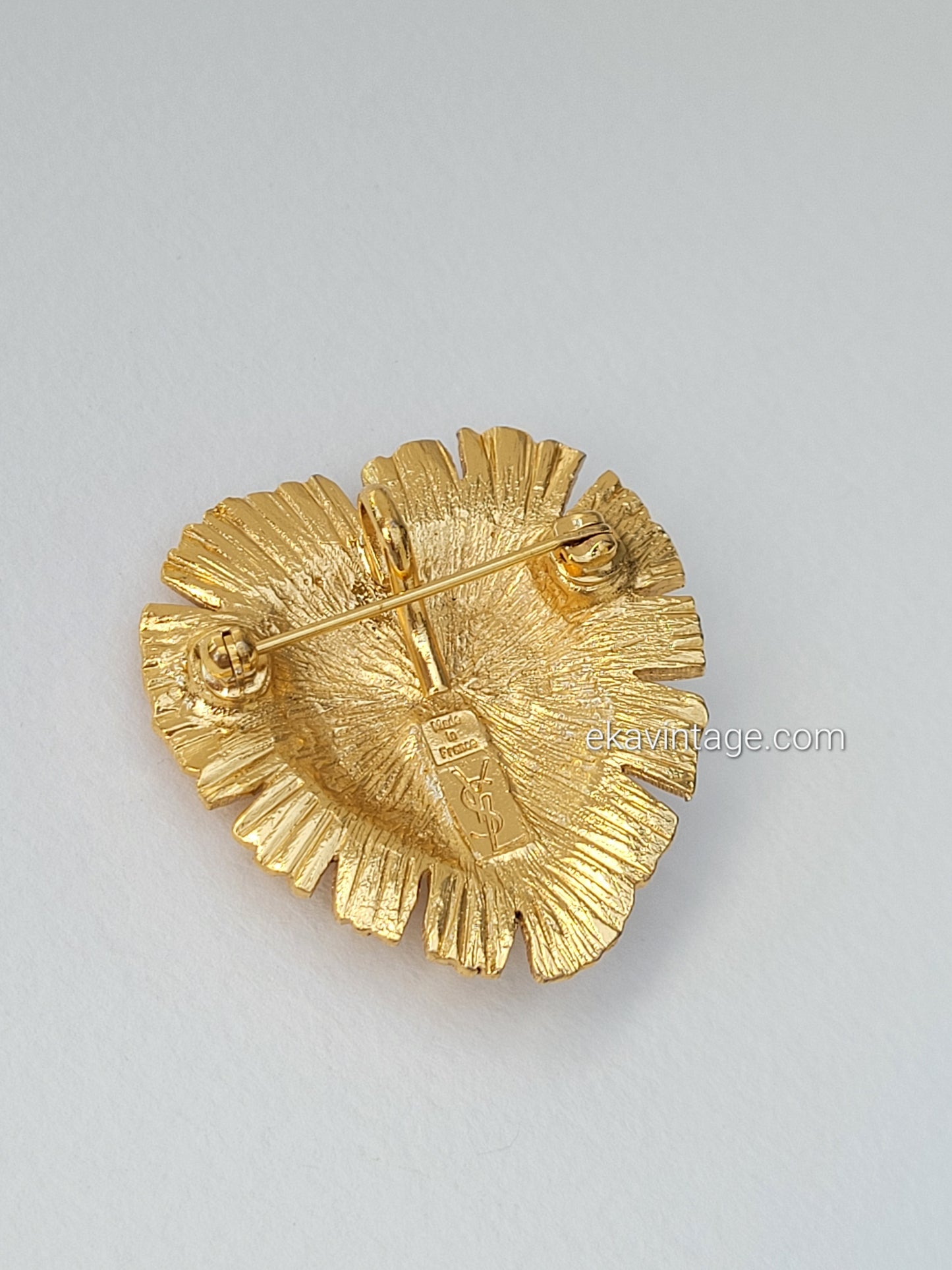 Yves Saint Laurent - Broche/Pendentif vintage Cœur