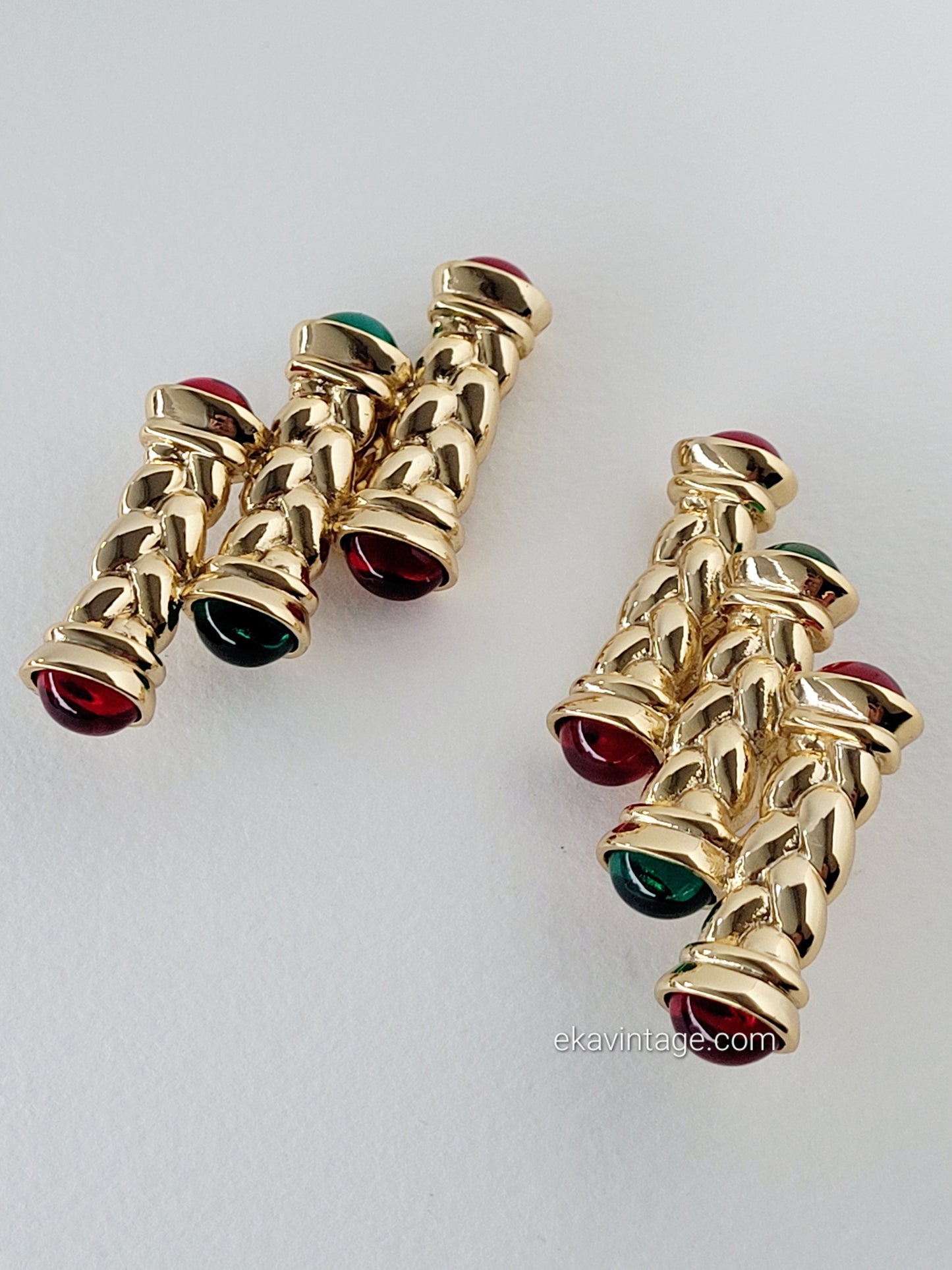 Helena Rubinstein - Boucles d'oreilles vintage