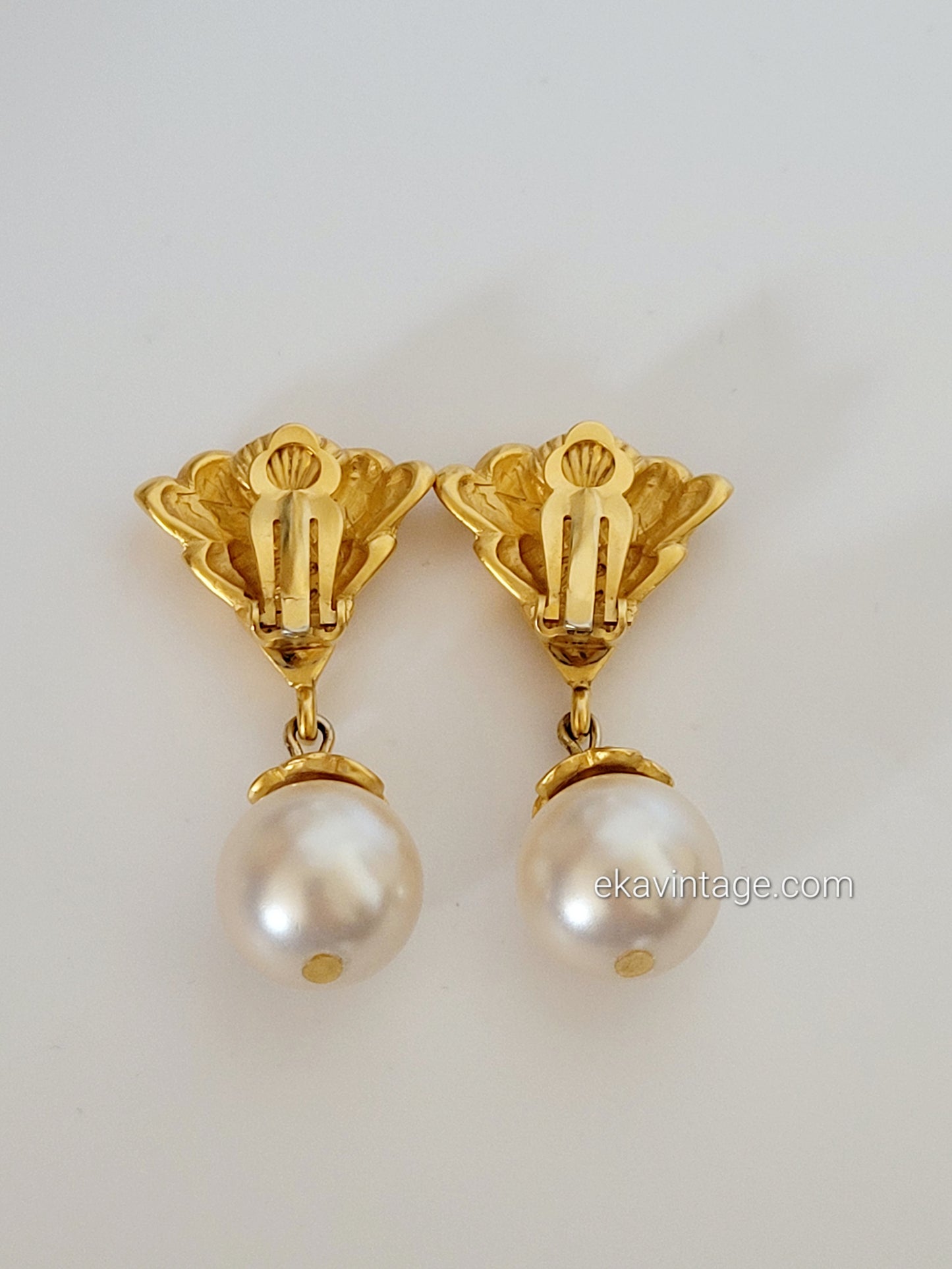 Karl Lagerfeld - Boucles d'oreilles vintage