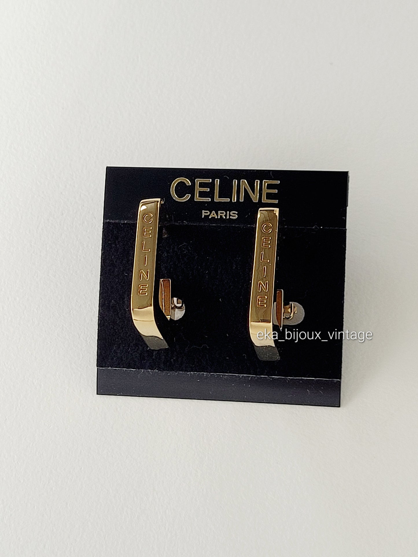 Celine-Boucles d'oreilles vintage