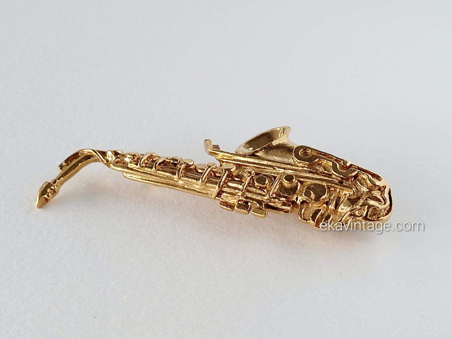 Agatha Paris - Broche vintage Saxophone