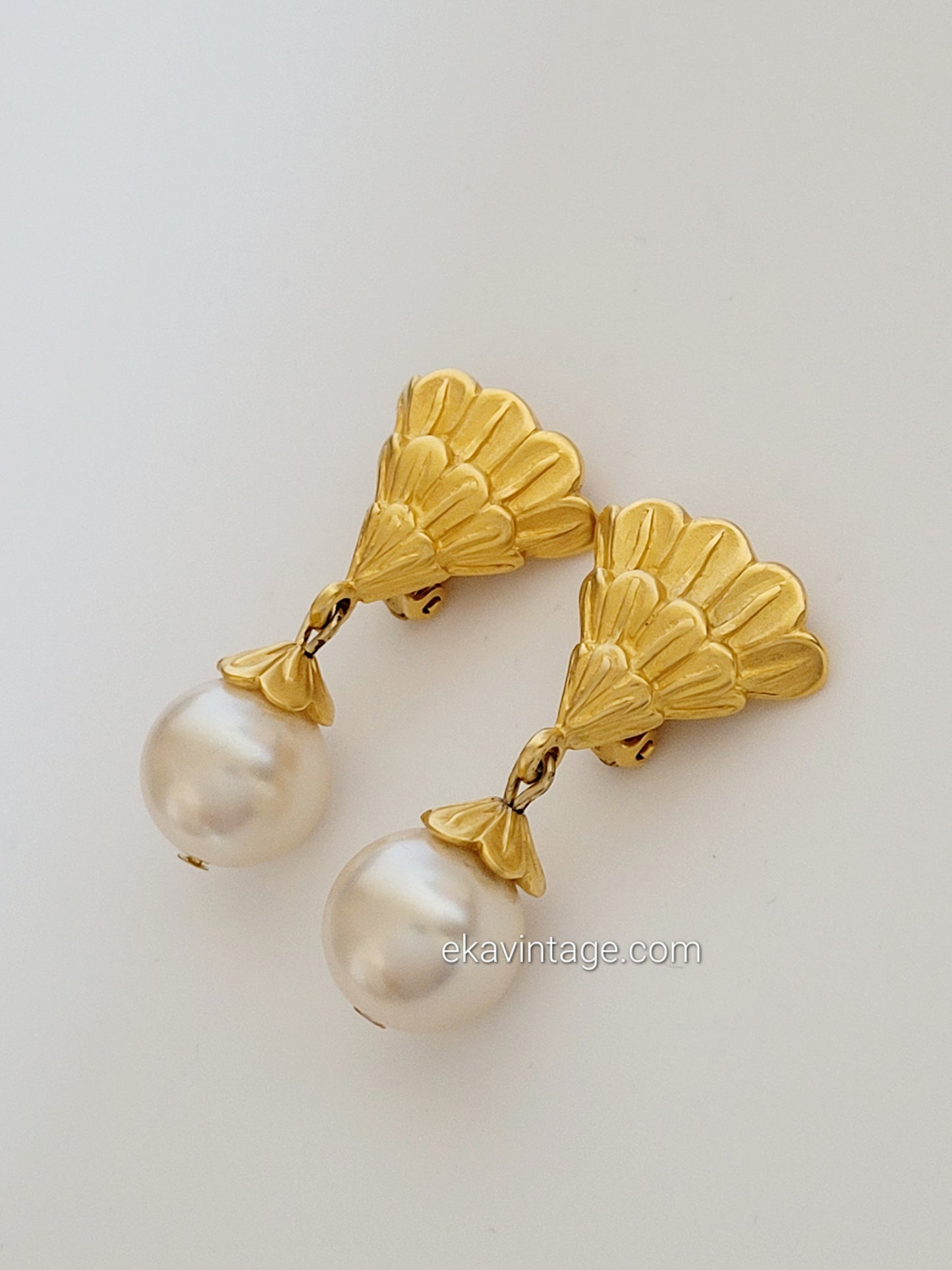 Karl Lagerfeld - Boucles d'oreilles vintage